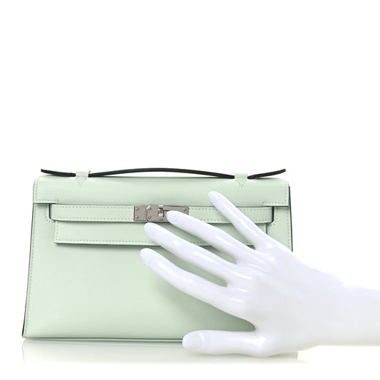 Swift Kelly Pochette Clutch Vert Peppermint
