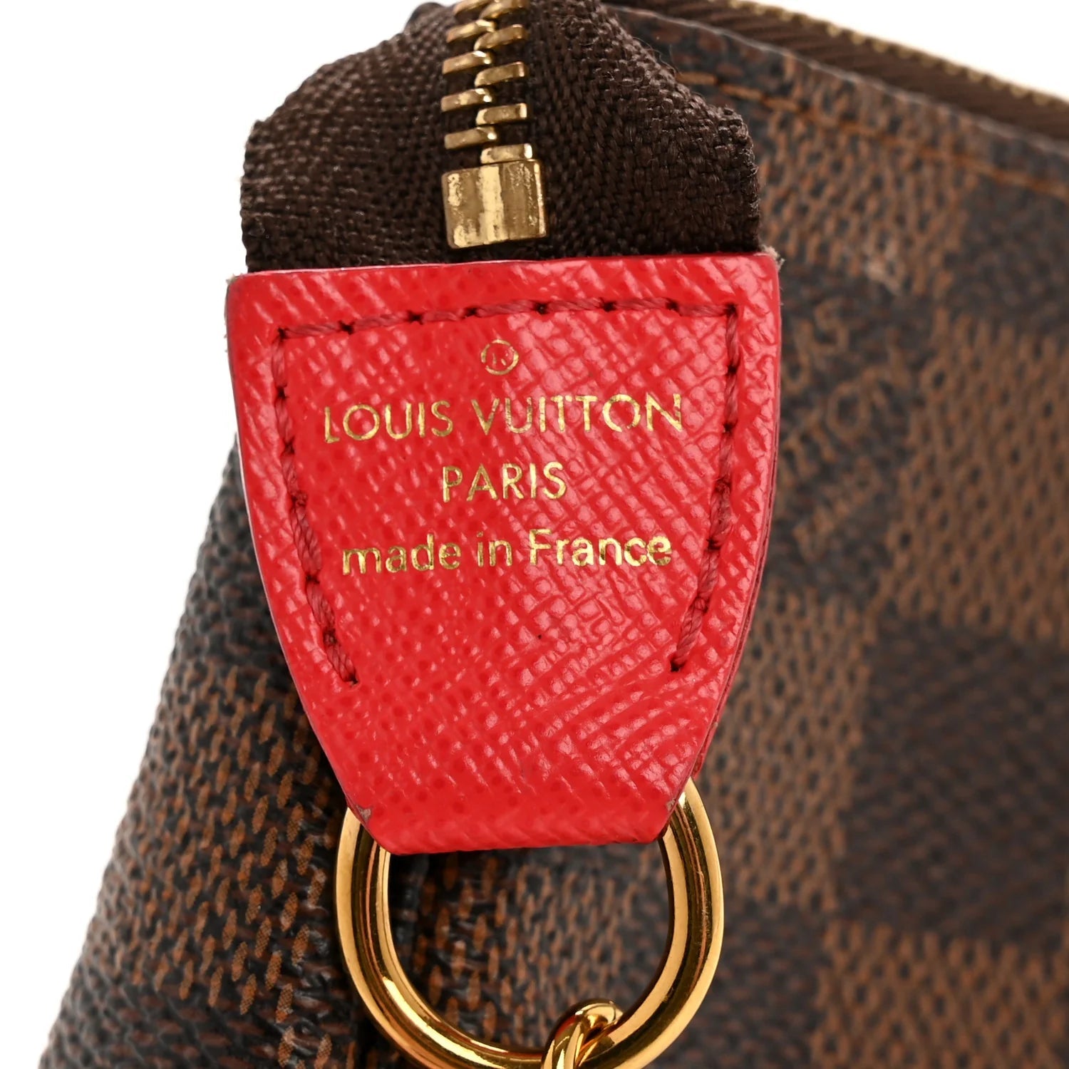 Damier Ebene 2016 Christmas Animation Mini Pochette Accessories