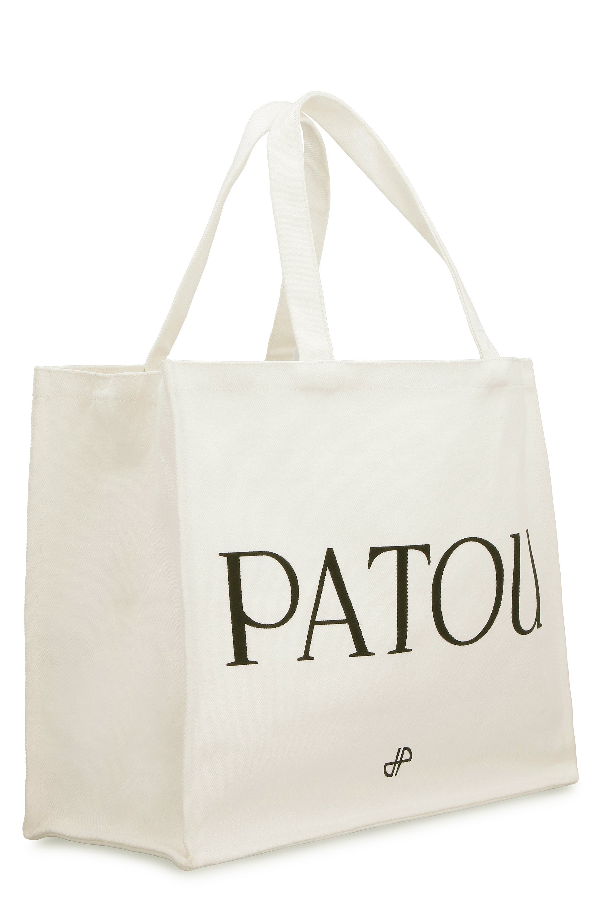 WHITE COTTON SHOPPING BAG