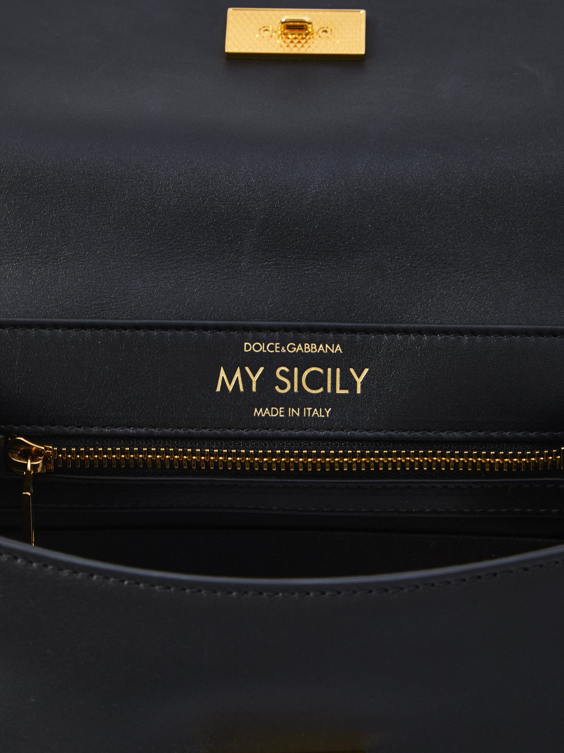 MEDIUM SICILY STRUCTURED LEATHER HANDBAG
