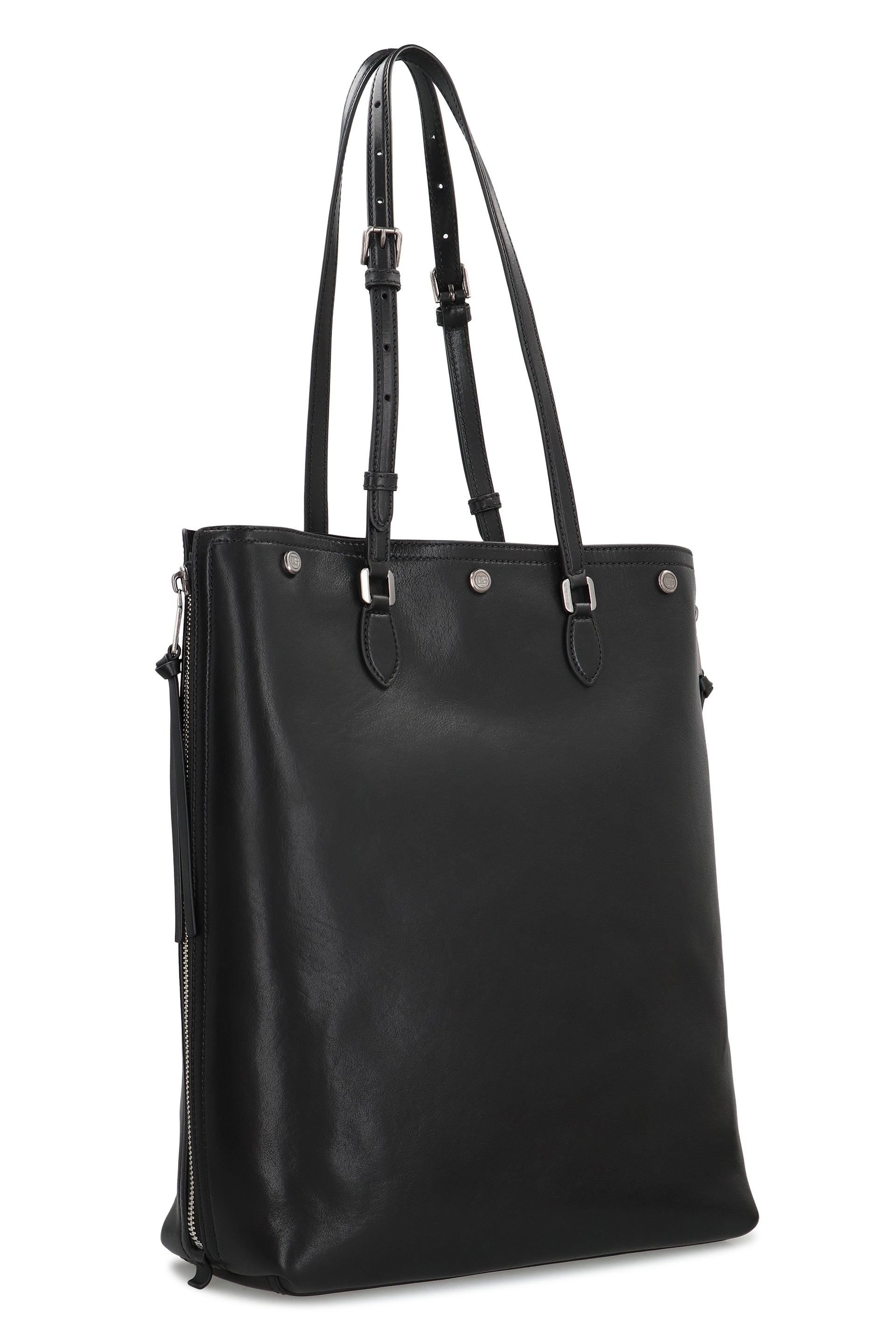 LEATHER SHOPPING BAG