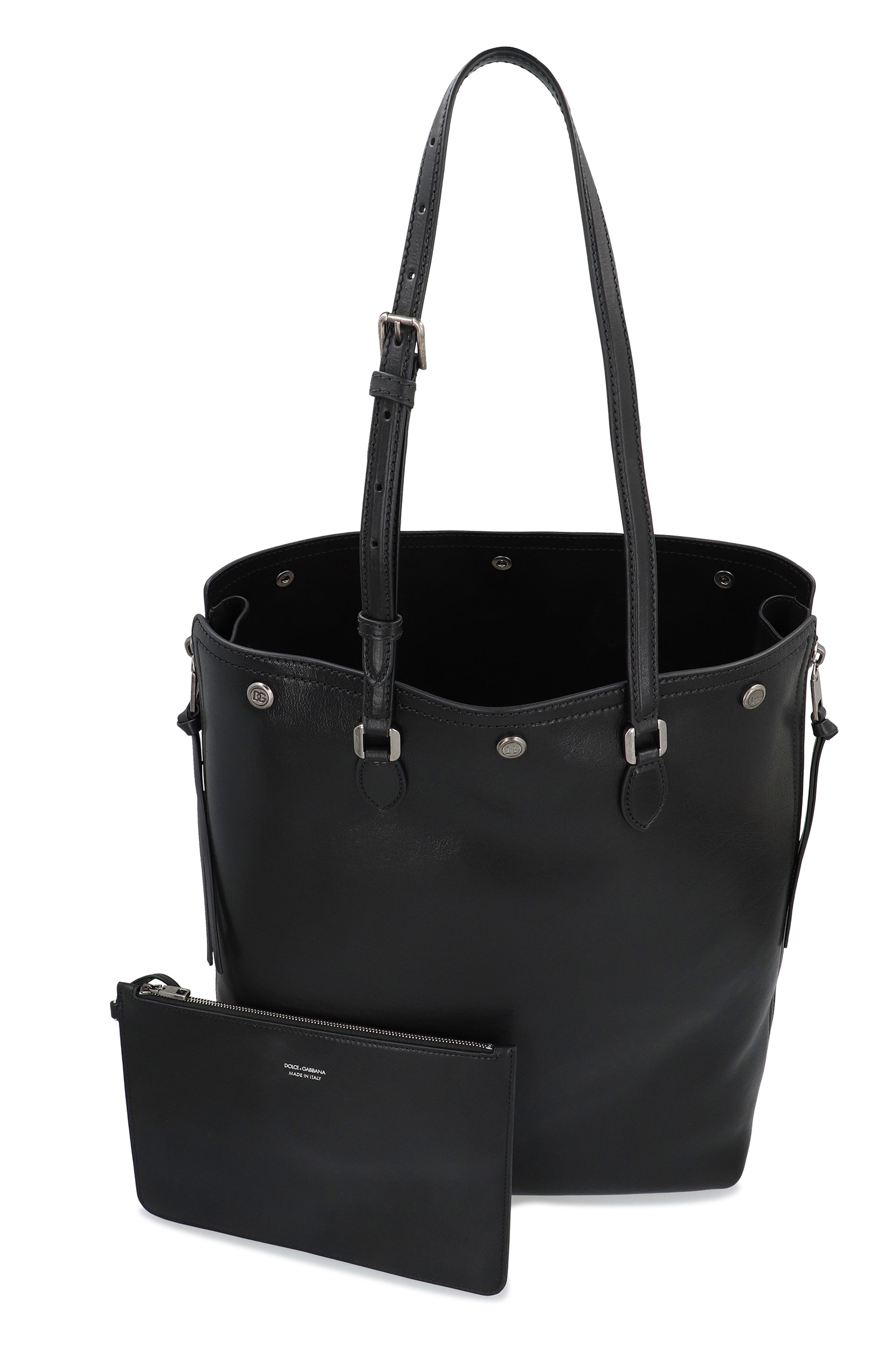 LEATHER SHOPPING BAG