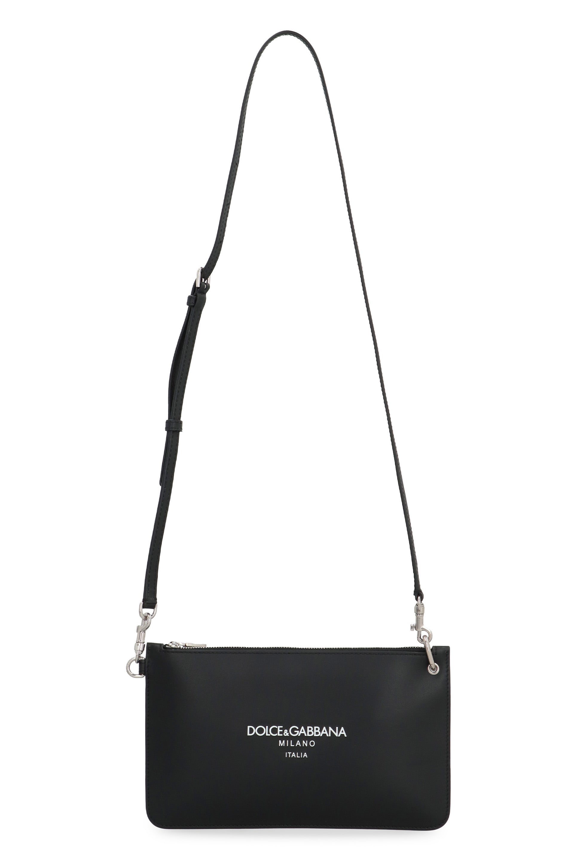 NECESSAIRE LEATHER FLAT POUCH