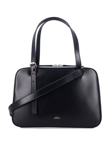 LEATHER VIRGINIE BOX BAG