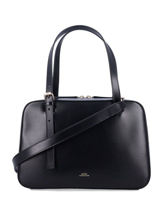 LEATHER VIRGINIE BOX BAG