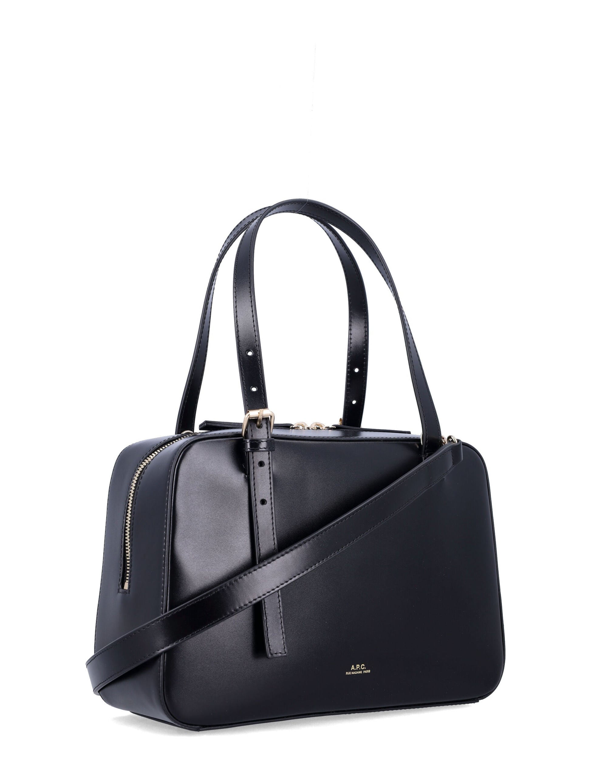 LEATHER VIRGINIE BOX BAG