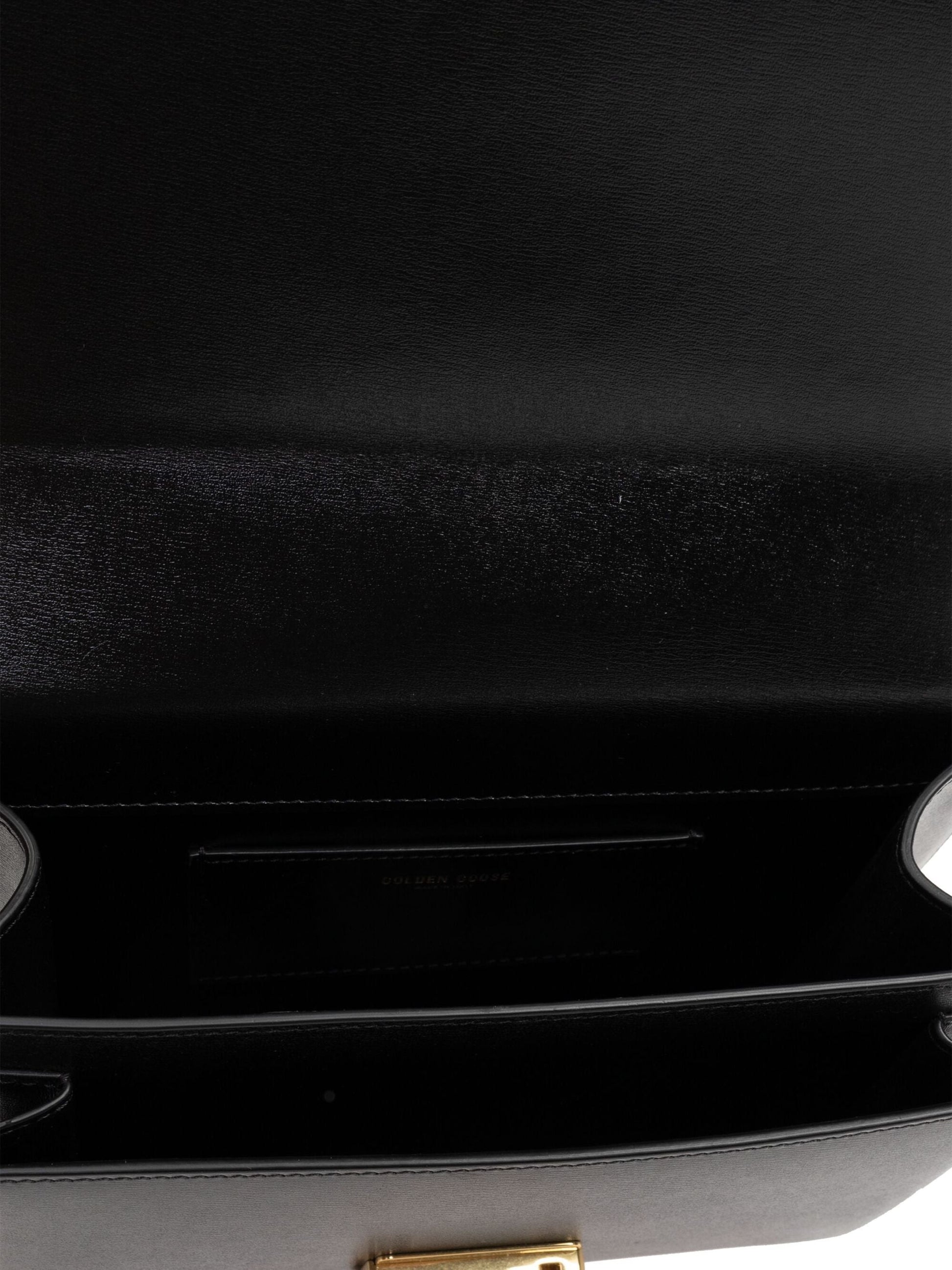 VENEZIA BAG PALMELLATO LEATHER BODY GOLD METAL DETAILS