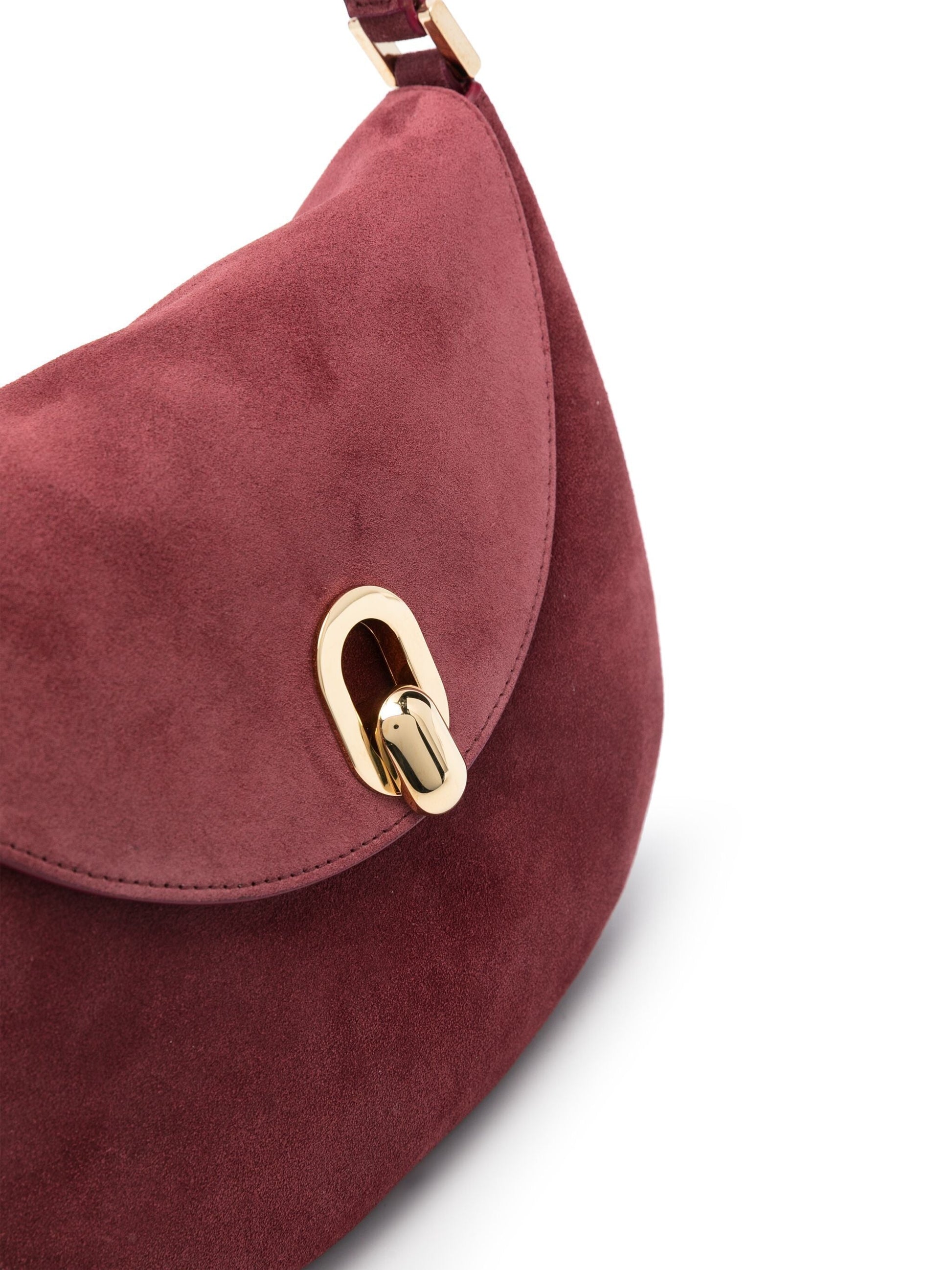 SMALL TONDO HOBO in SUEDE BAG