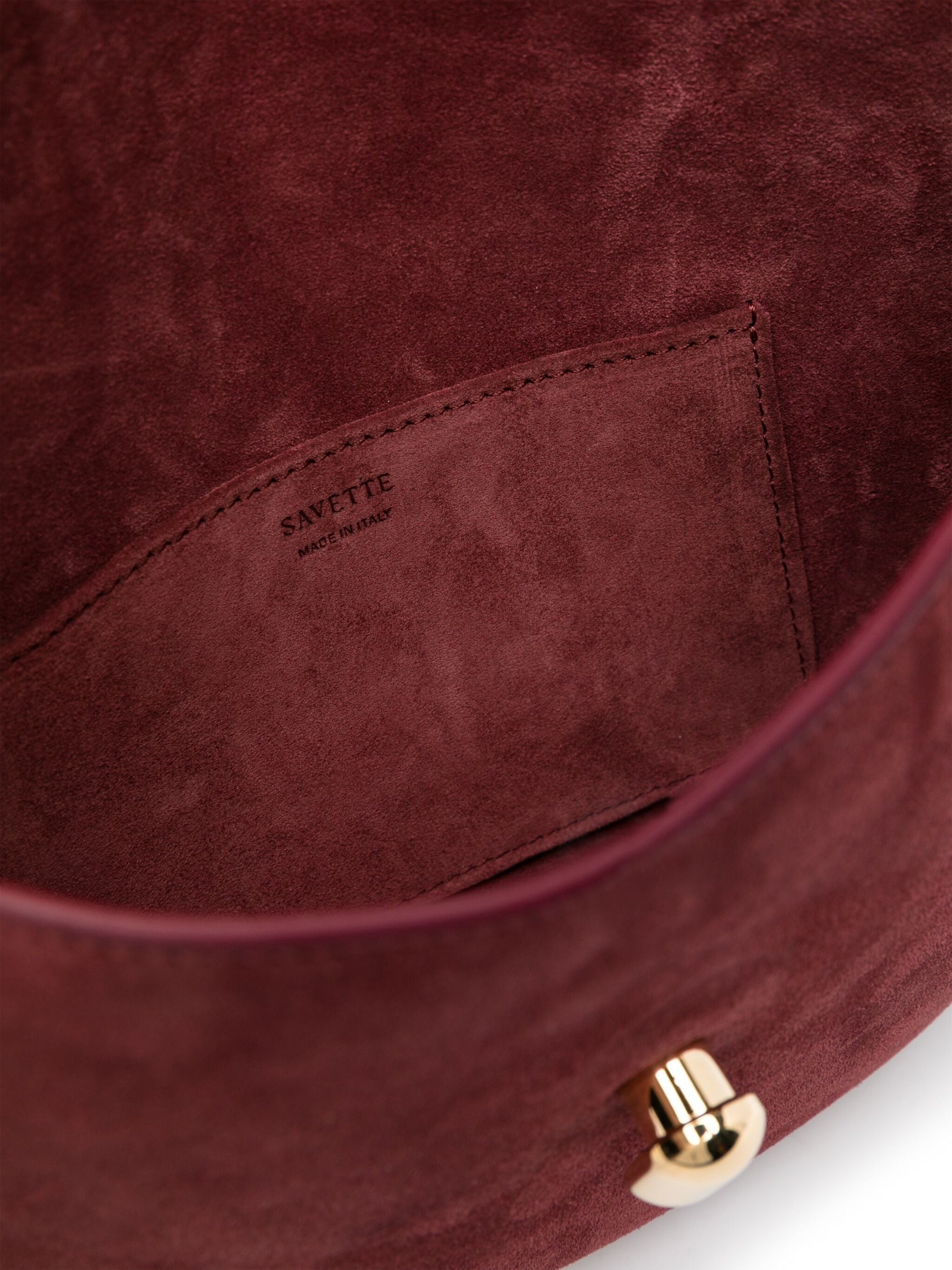 SMALL TONDO HOBO in SUEDE BAG