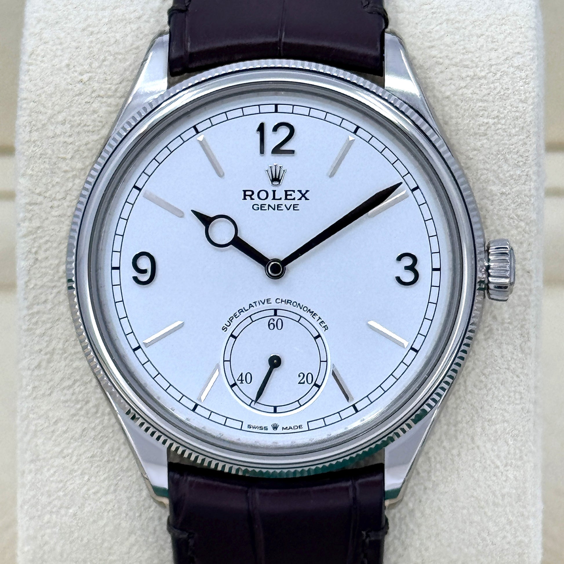 Perpetual 1908, 39Mm, 18K White Gold, Ref# 52509-0006