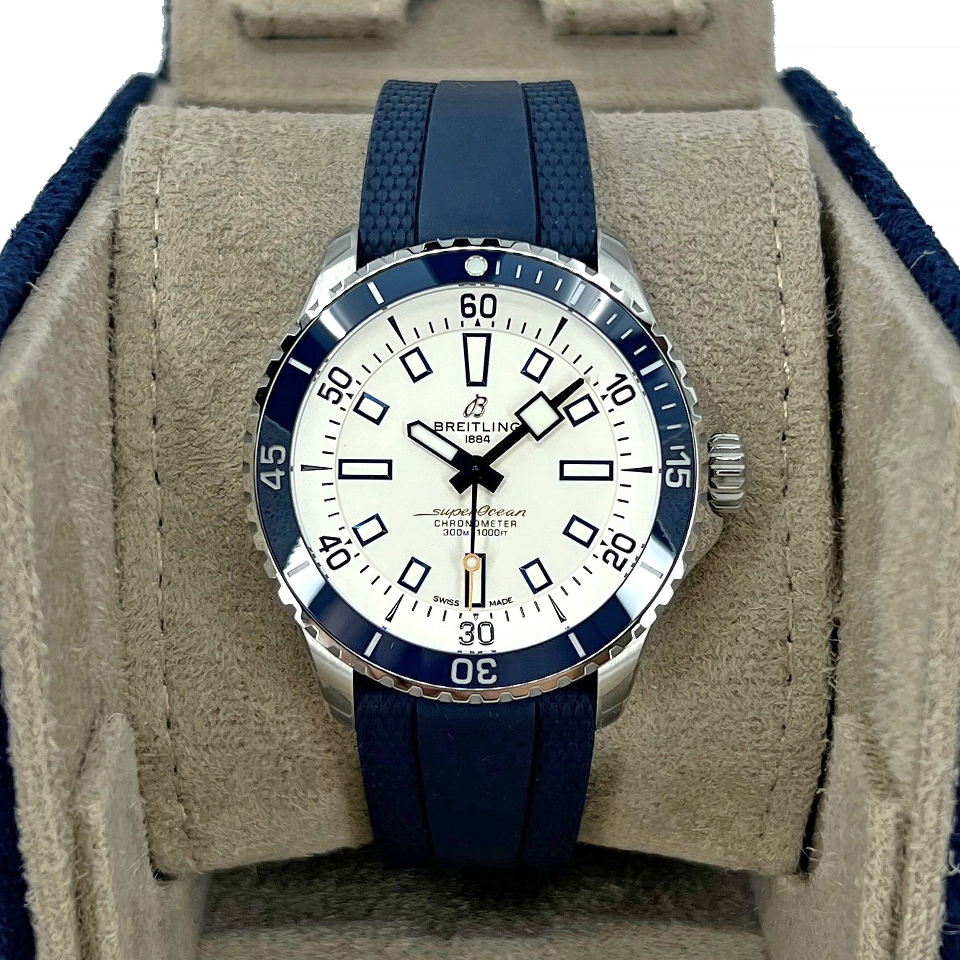 Superocean Automatic 42, Ref# A17375E71G1S1, Box and Papers