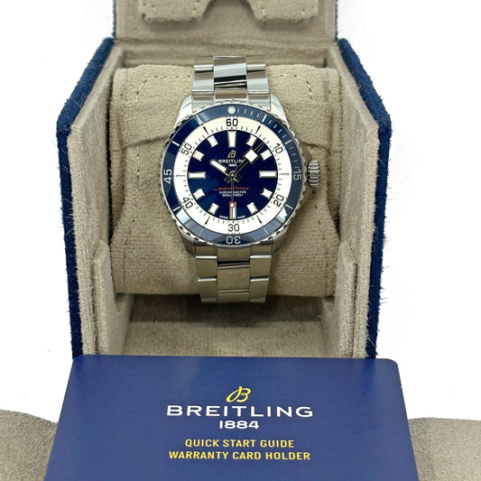 Superocean Automatic Ref# A17375E71C1A1, Box and Papers