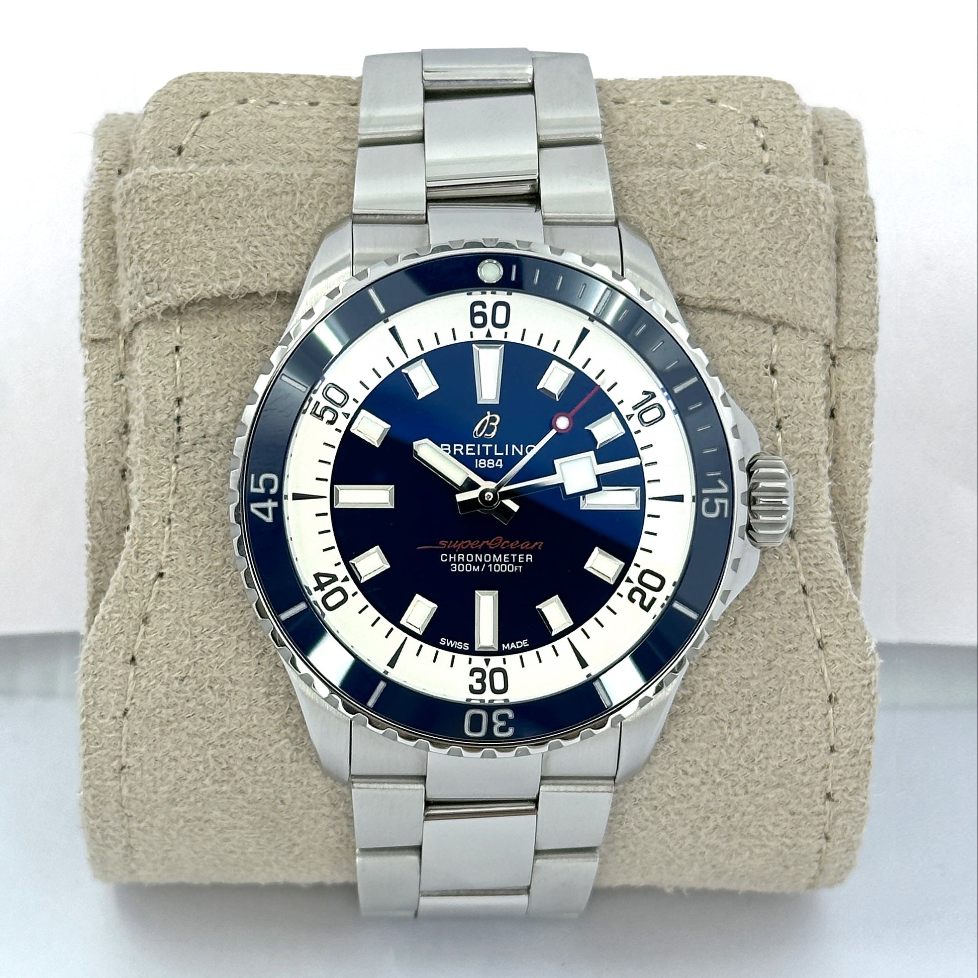 Superocean Automatic Ref# A17375E71C1A1, Box and Papers