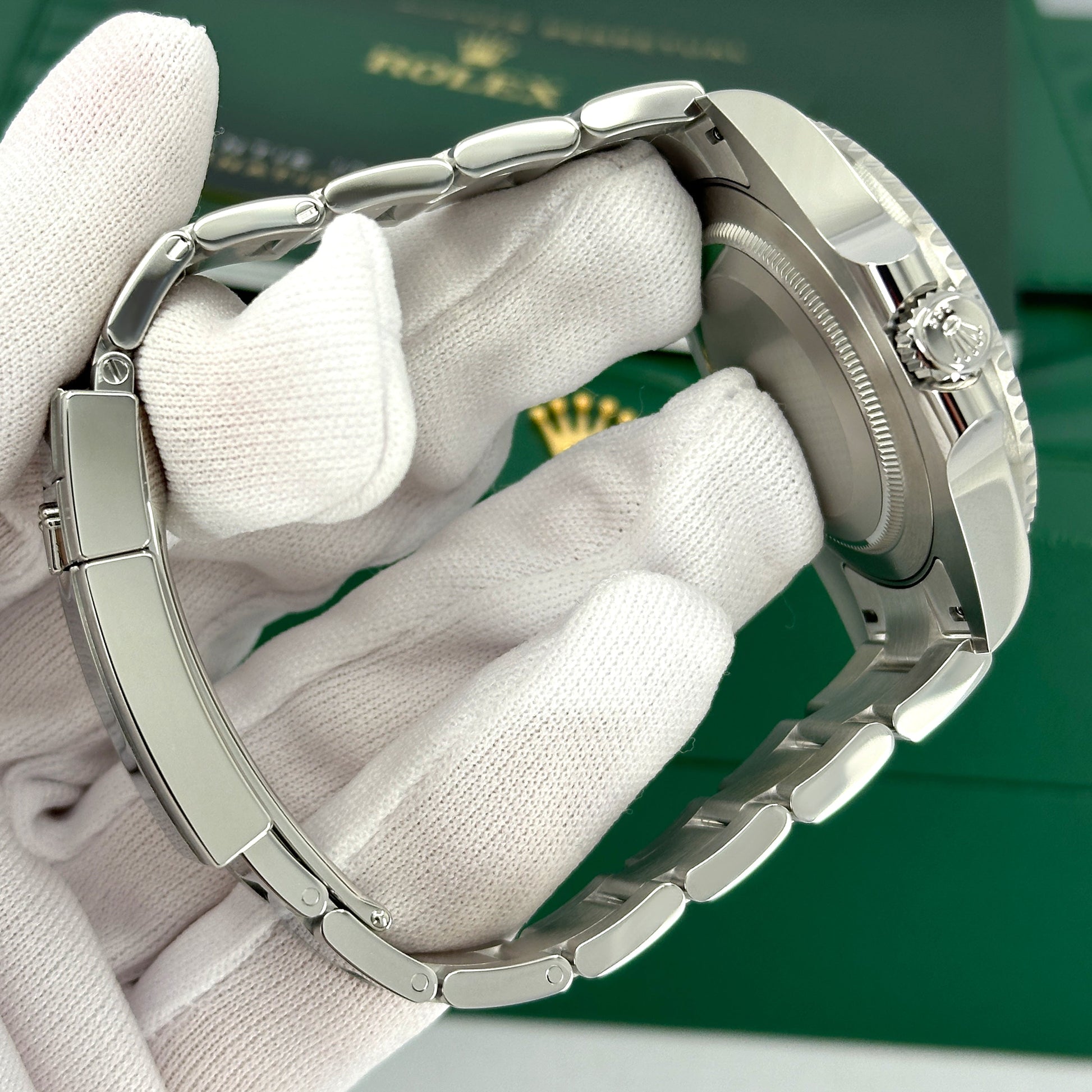 Unworn  Gmt-Master II, Bruce Wayne, Black, Oyster, Ref# 126710Grnr-0004