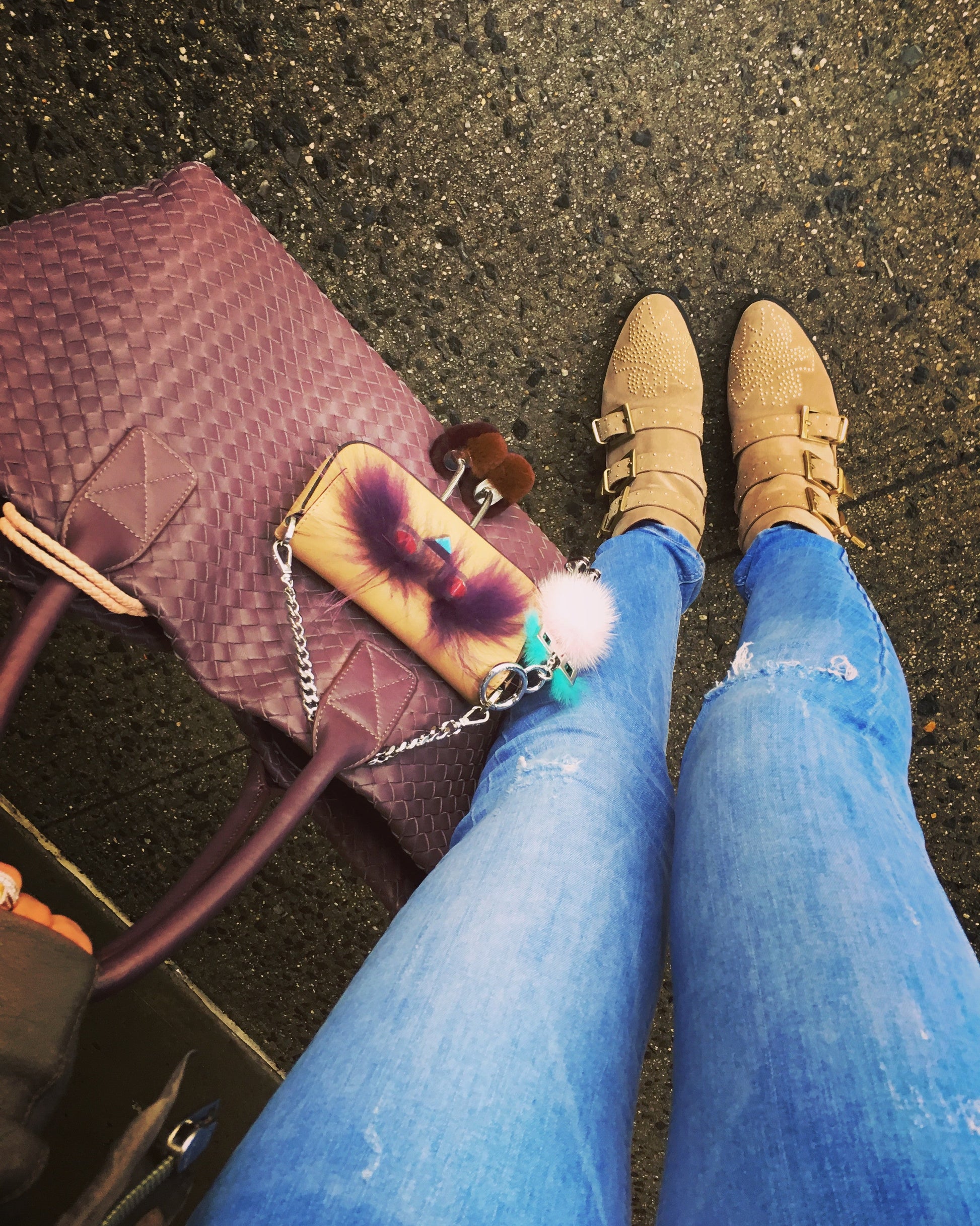 Micro Baguette Bags with Feets