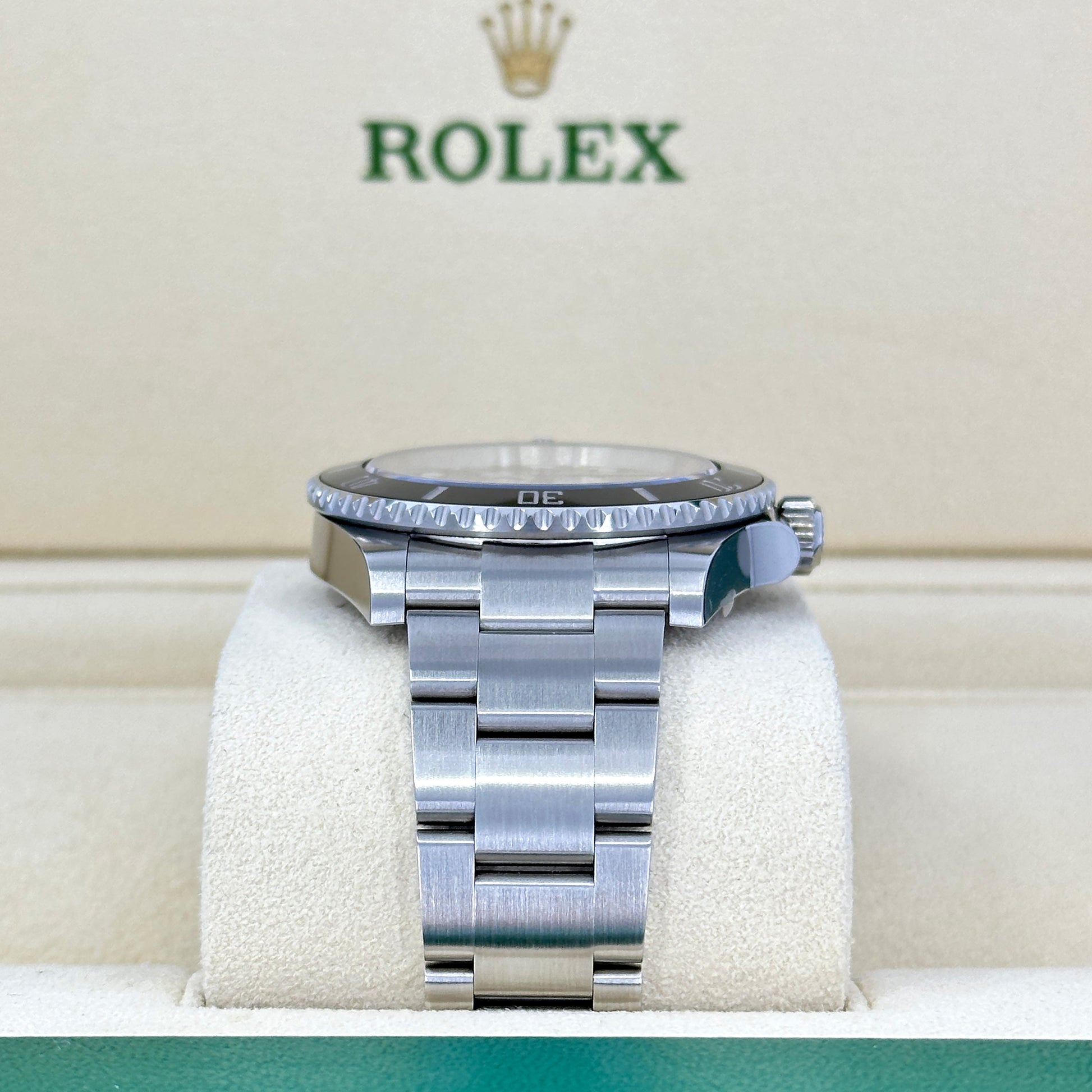 Submariner No Date 41, Stainless Steel, Black Dial, 124060-0001