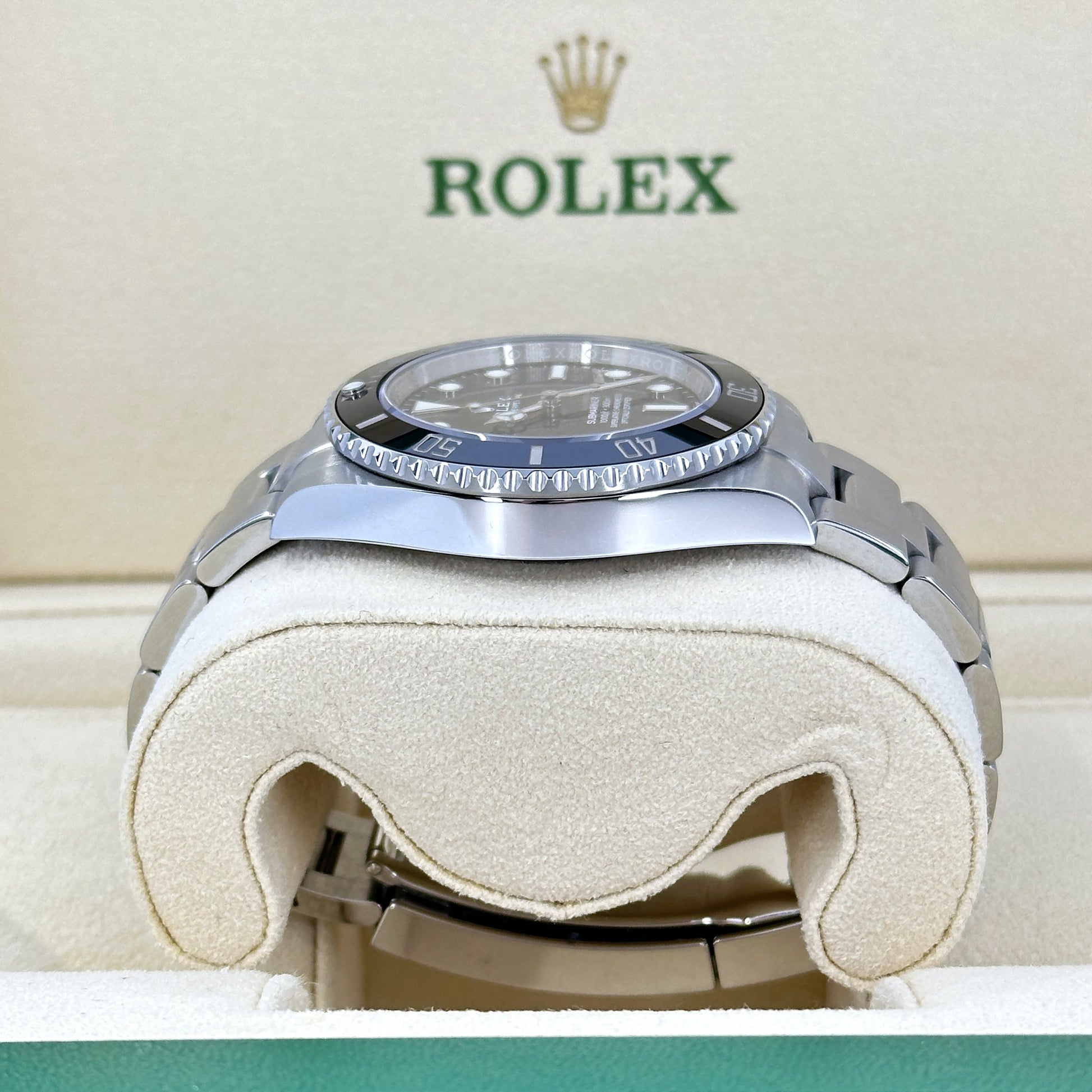 Submariner No Date 41, Stainless Steel, Black Dial, 124060-0001