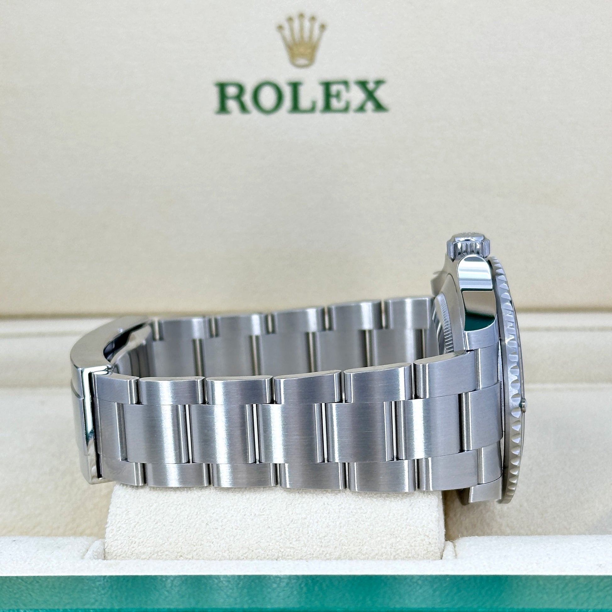 Submariner No Date 41, Stainless Steel, Black Dial, 124060-0001