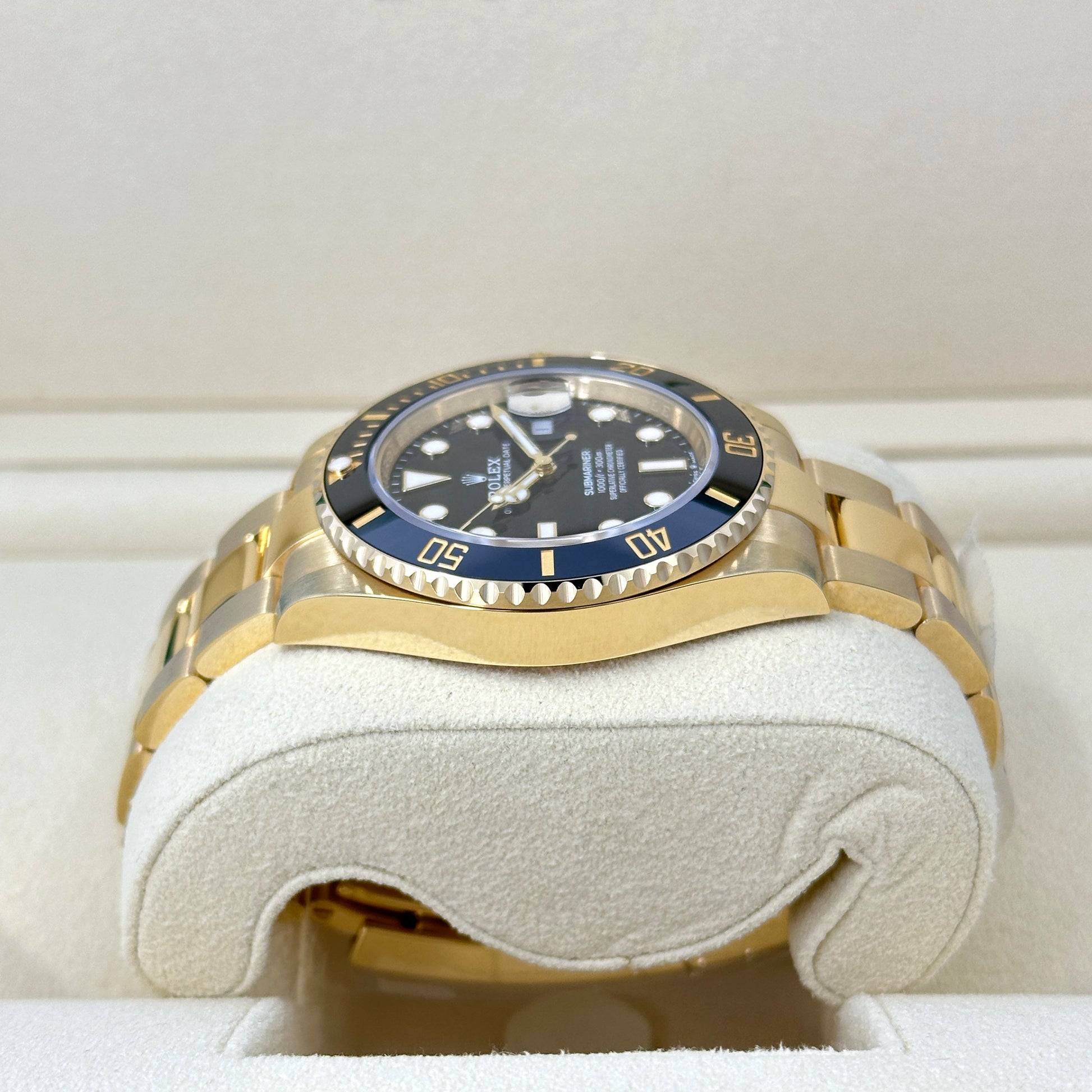 Submariner Date, 18K Yellow Gold, 41Mm, Ref# 126618Ln-0002