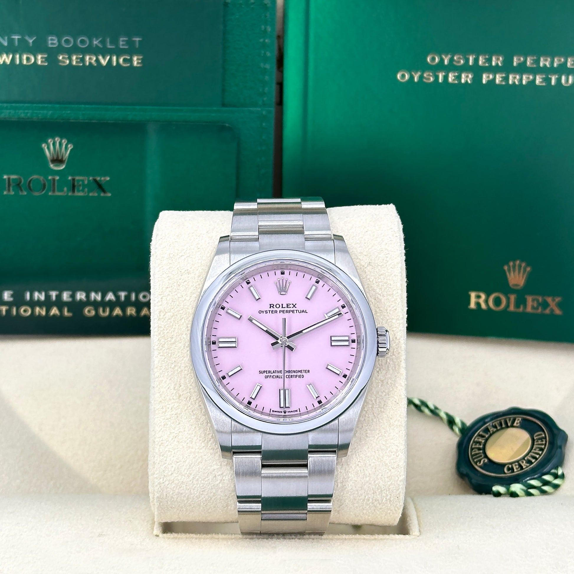 Oyster Perpetual 36 Oystersteel Ref# 126000-0008