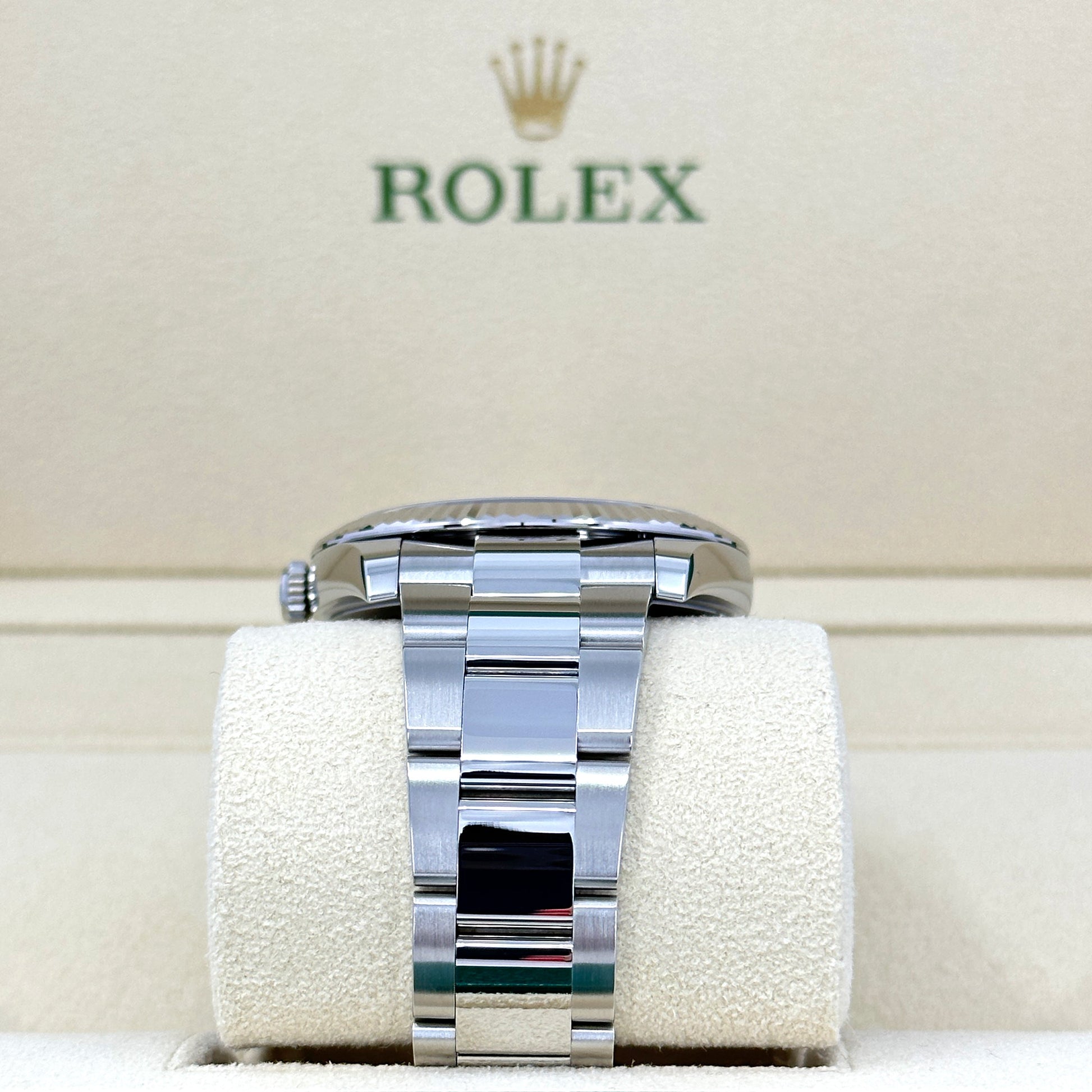 Unworn 2025,  Datejust 41, Stainless Steel and 18K White Gold, 41Mm, Ref# 126334-0005