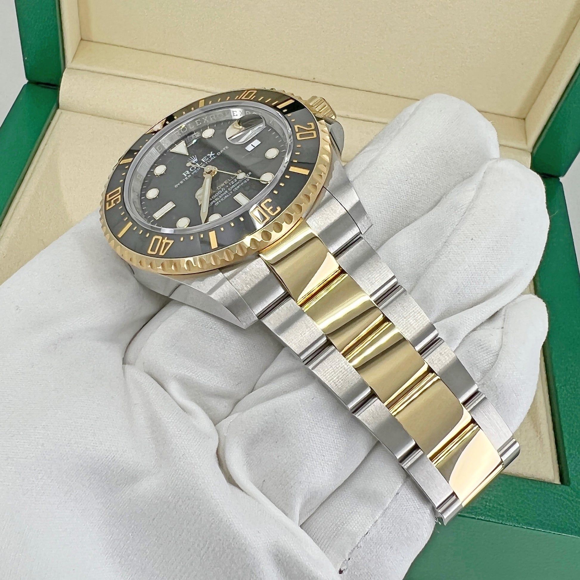 Sea-Dweller, Stainless Steel and 18K Yellow Gold, 43Mm, Ref# 126603-0001