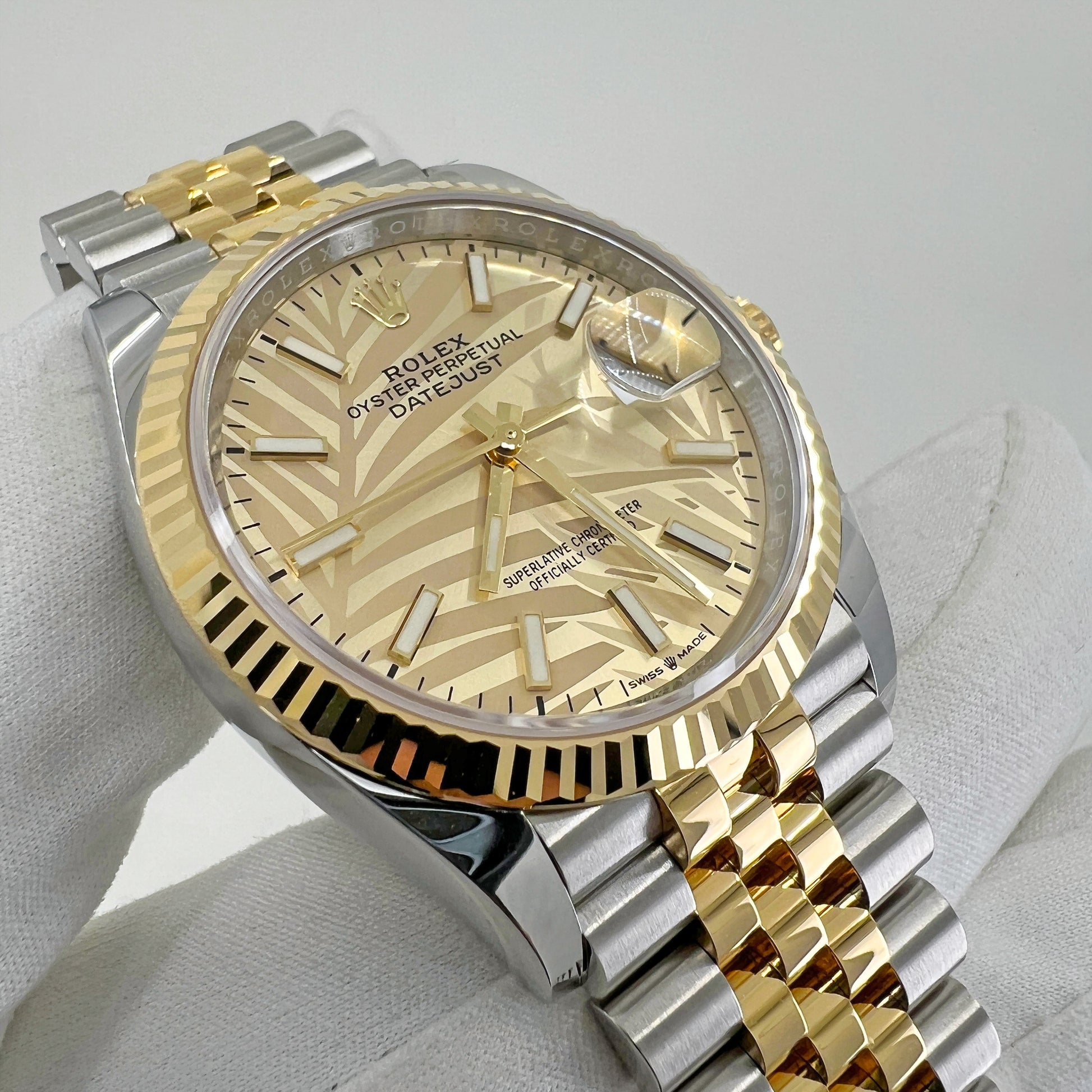 Datejust 36, 18K Yellow Gold and Stainless Steel, 36Mm, Ref# 126233-0037
