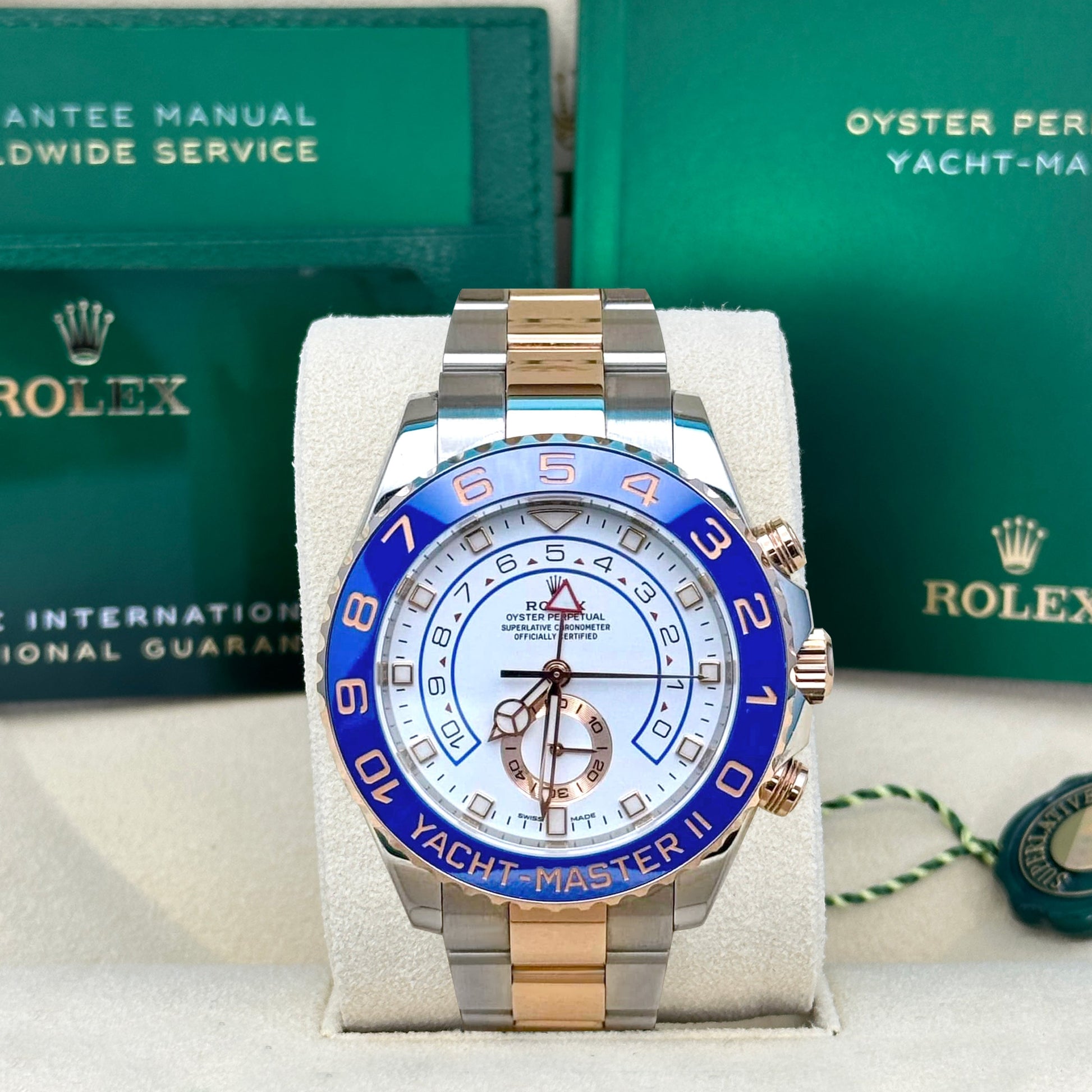 Yacht-Master II, Stainless Steel and 18K Everose Gold, 44Mm, Ref# 116681-0002