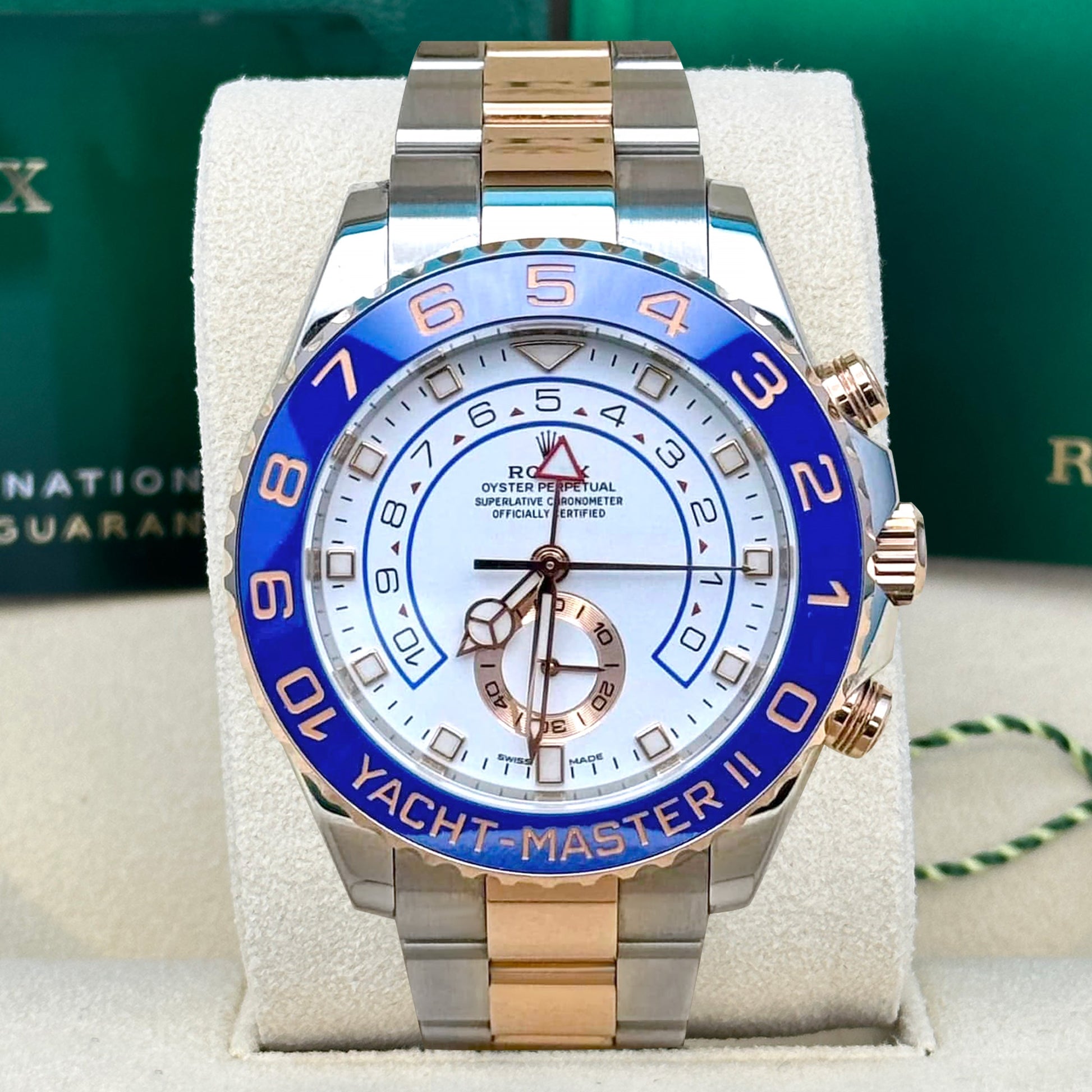 Yacht-Master II, Stainless Steel and 18K Everose Gold, 44Mm, Ref# 116681-0002