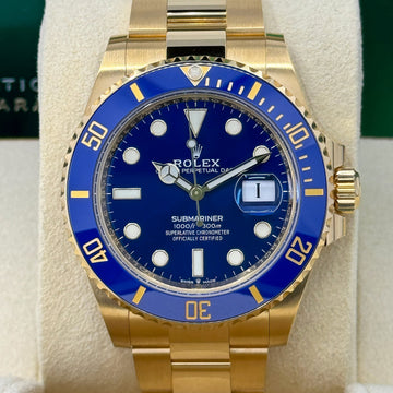 Submariner Date, 18K Yellow Gold, 41Mm, Ref# 126618Lb-0002