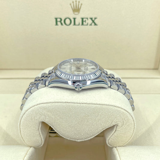 Datejust 31, Oystersteel and 18K White Gold, Ref# 278274-0012