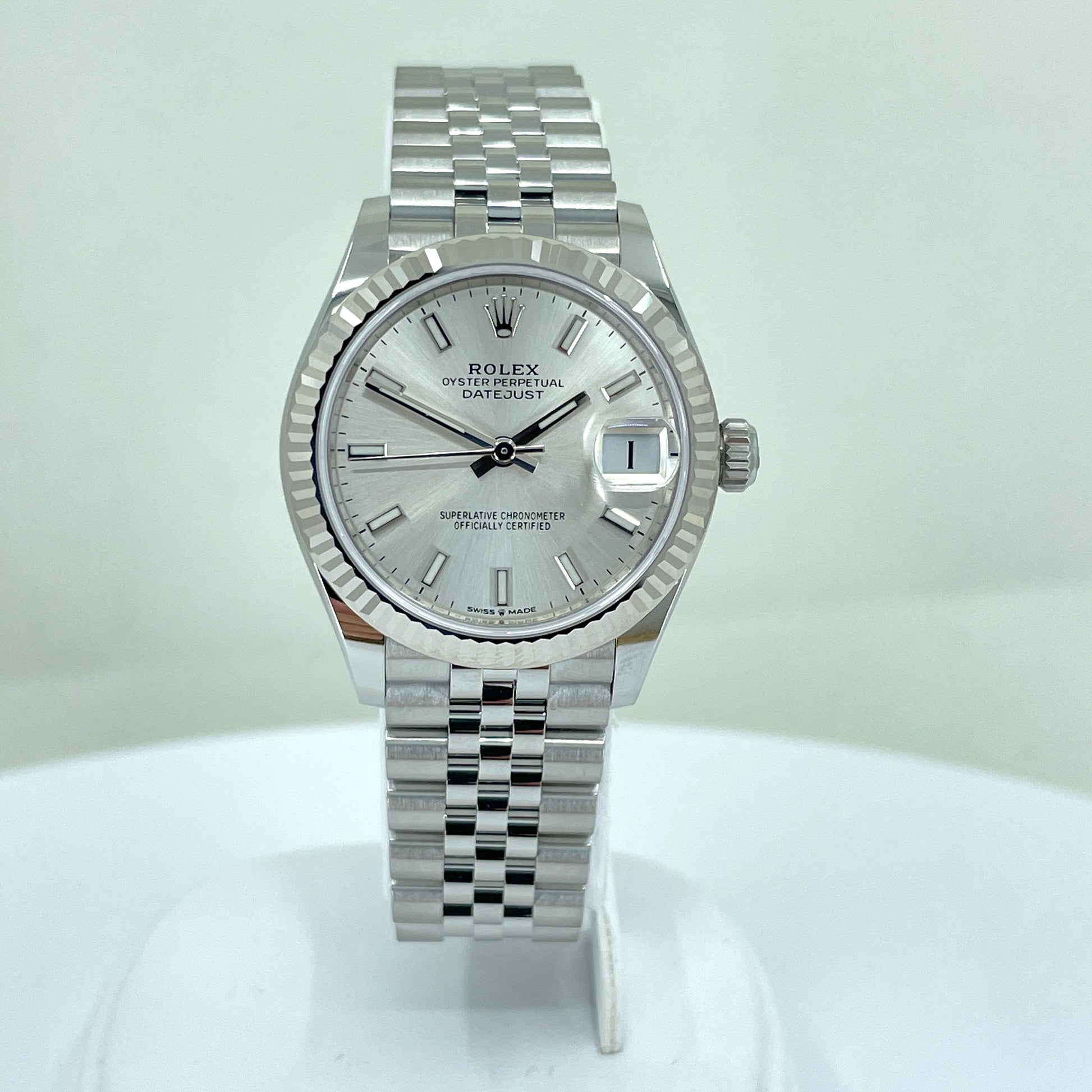 Datejust 31, Oystersteel and 18K White Gold, Ref# 278274-0012