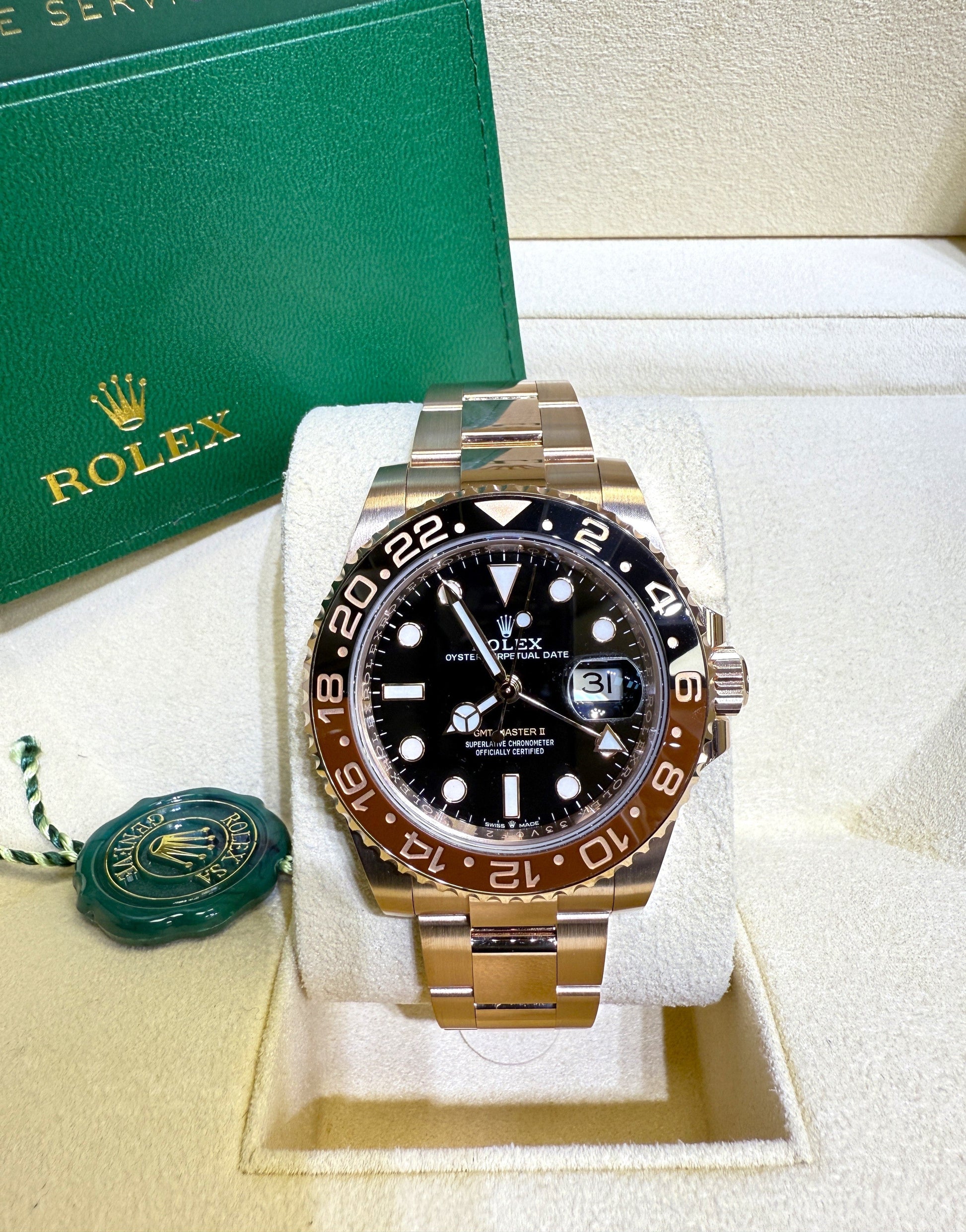 Rolex Gmt-Master II 126715CHNR Root Beer Everose Gold