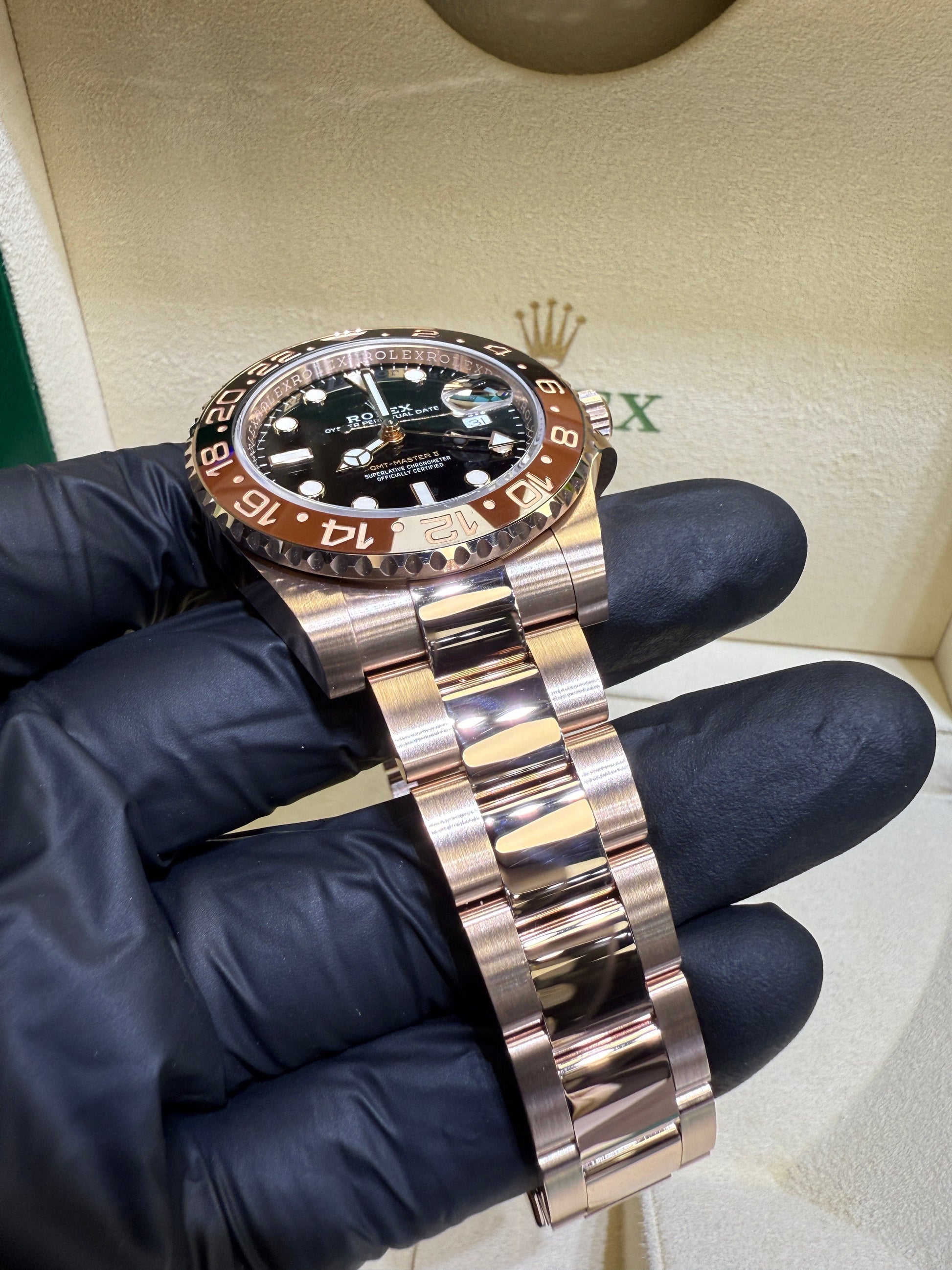 Rolex Gmt-Master II 126715CHNR Root Beer Everose Gold
