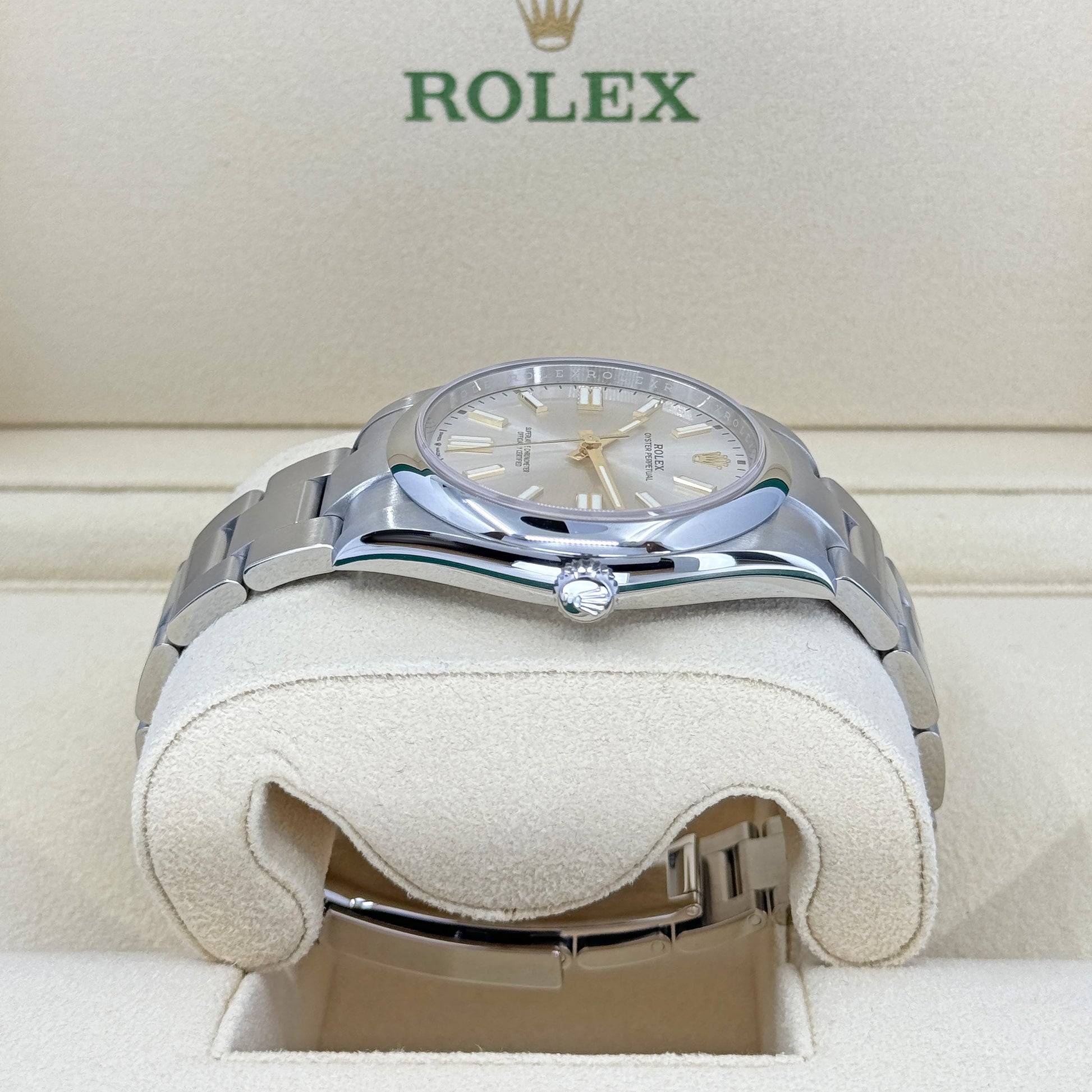 Oyster Perpetual 41 Oystersteel Ref# 124300-0001
