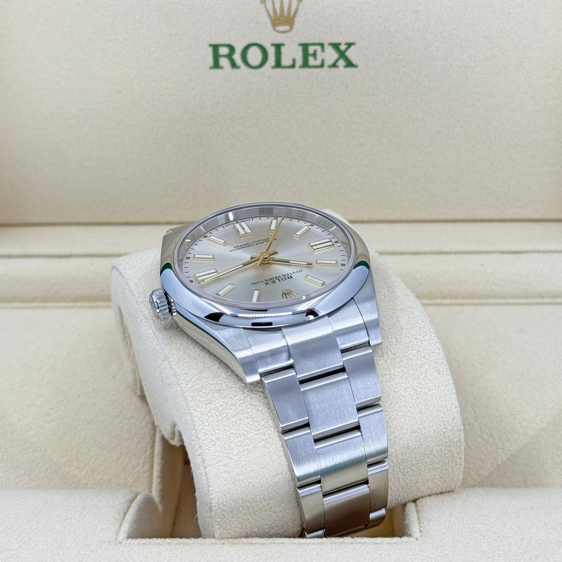 Oyster Perpetual 41 Oystersteel Ref# 124300-0001