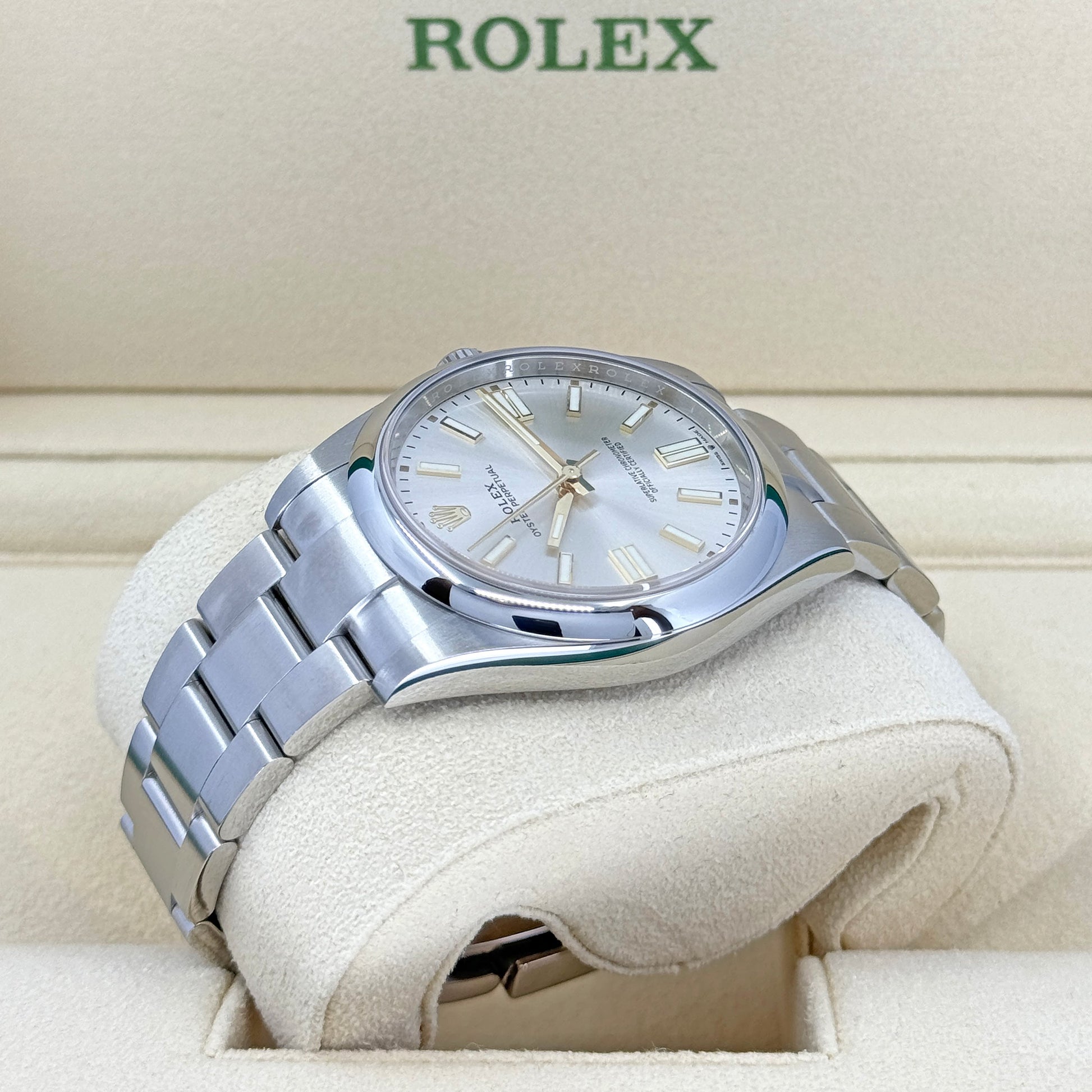 Oyster Perpetual 41 Oystersteel Ref# 124300-0001