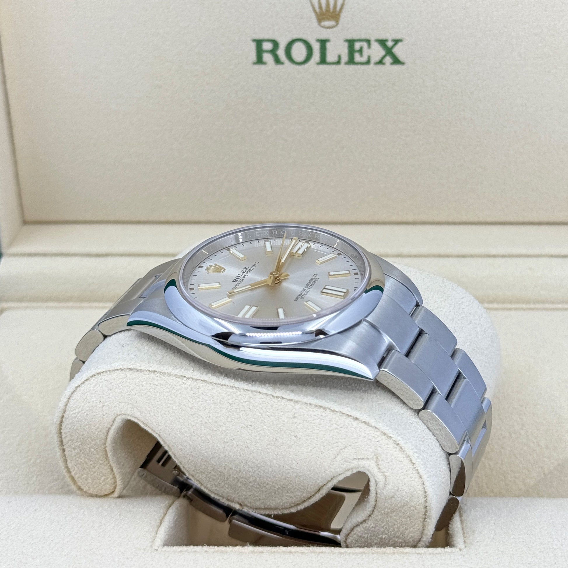 Oyster Perpetual 41 Oystersteel Ref# 124300-0001