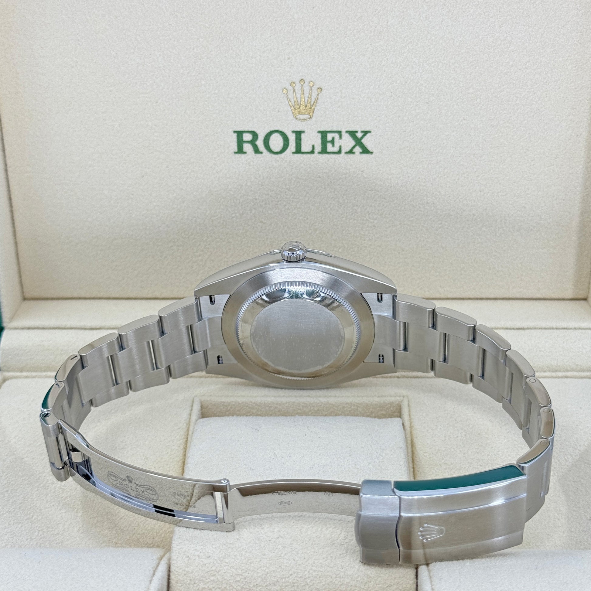 Oyster Perpetual 41 Oystersteel Ref# 124300-0001