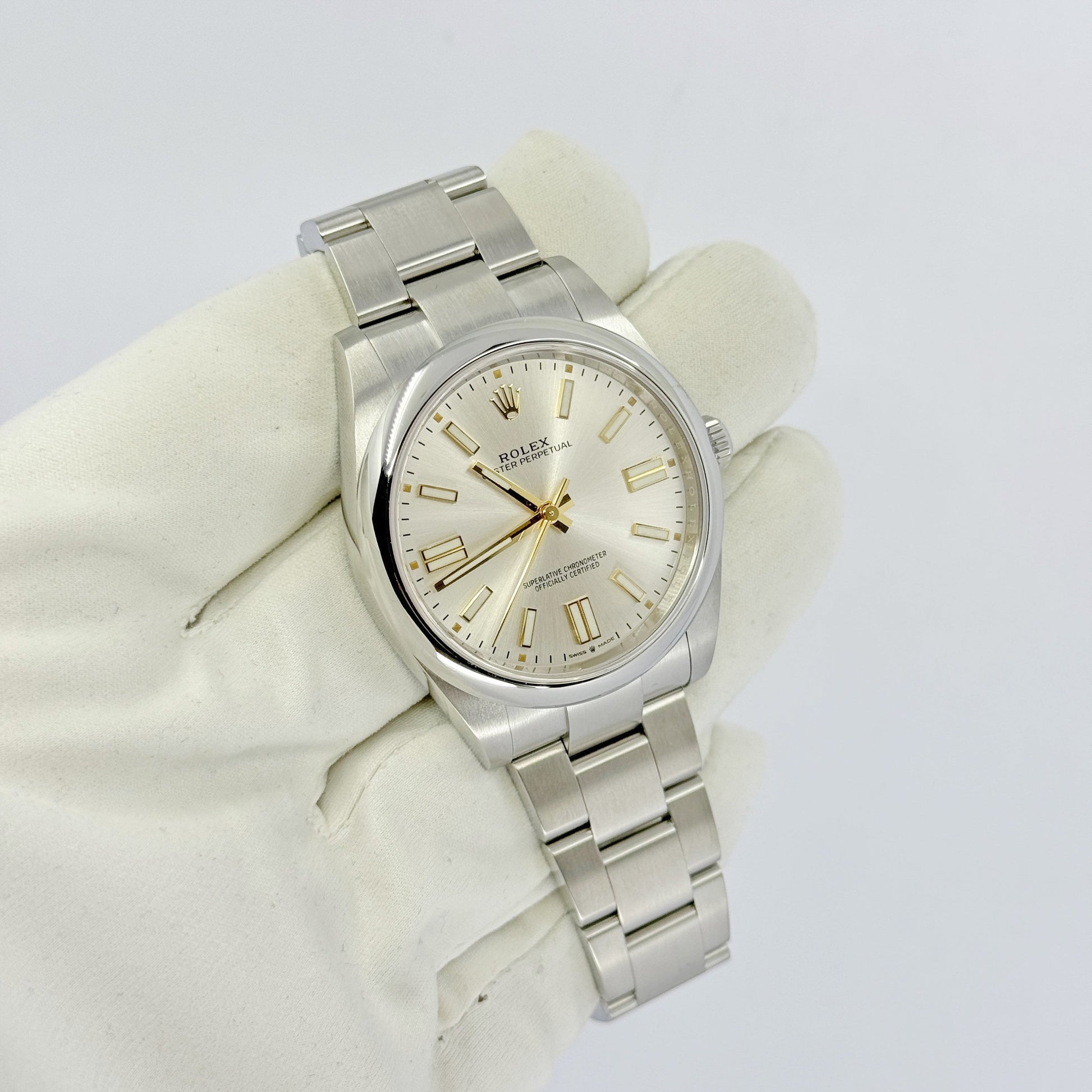Oyster Perpetual 41 Oystersteel Ref# 124300-0001
