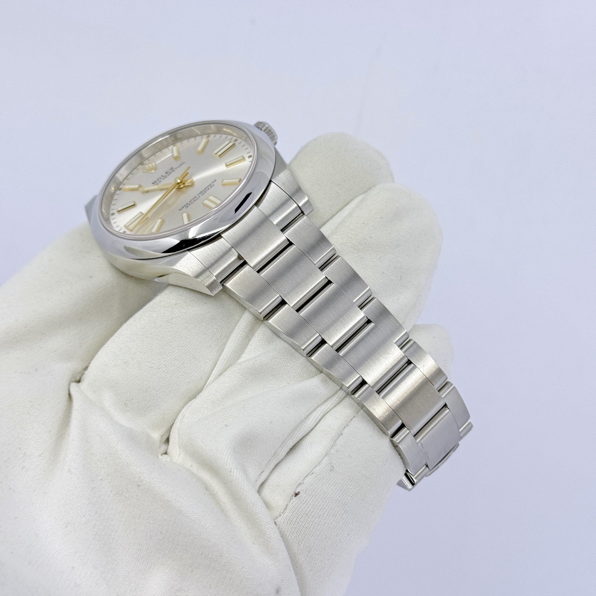 Oyster Perpetual 41 Oystersteel Ref# 124300-0001