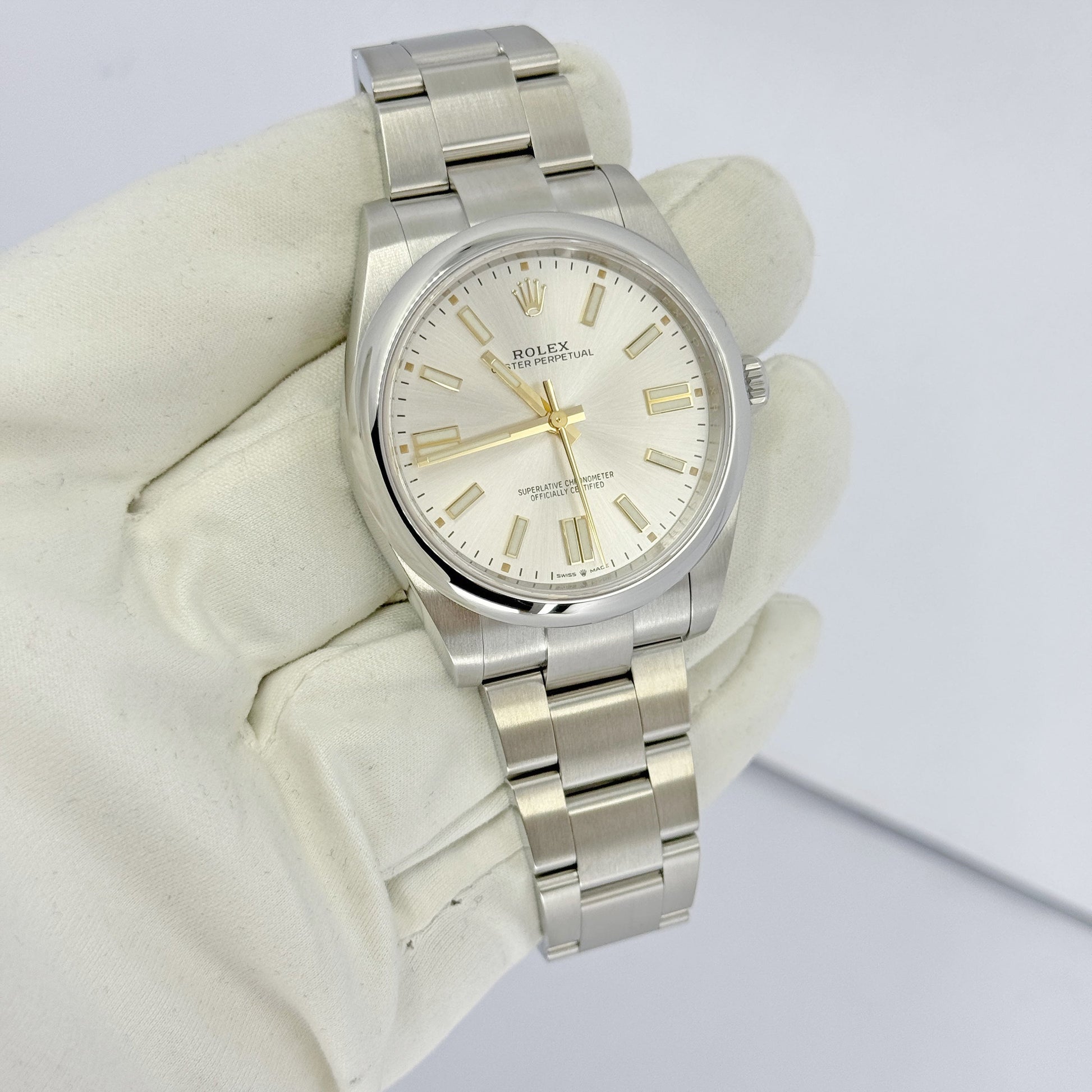 Oyster Perpetual 41 Oystersteel Ref# 124300-0001