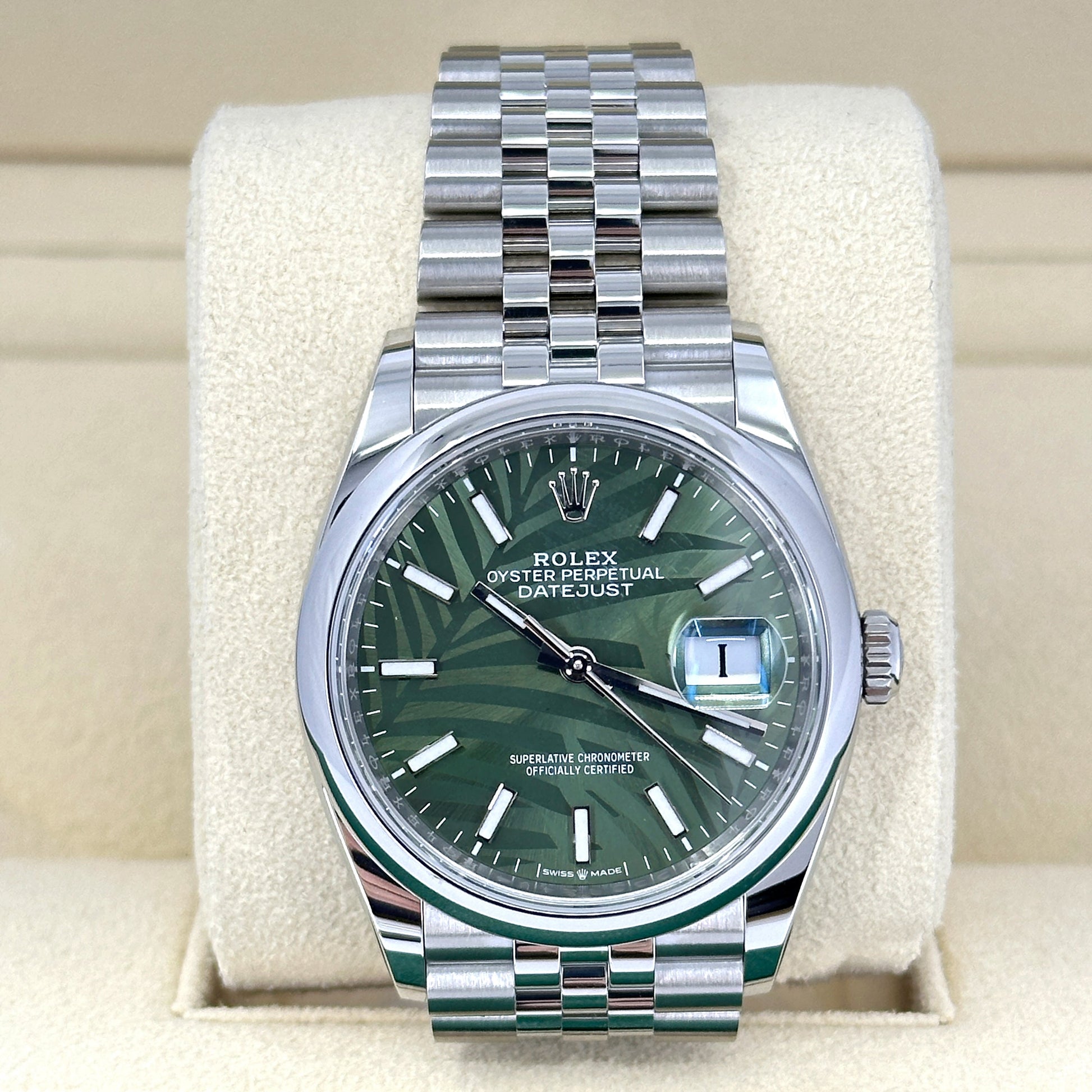 Datejust 36 Oystersteel Ref# 126200-0019