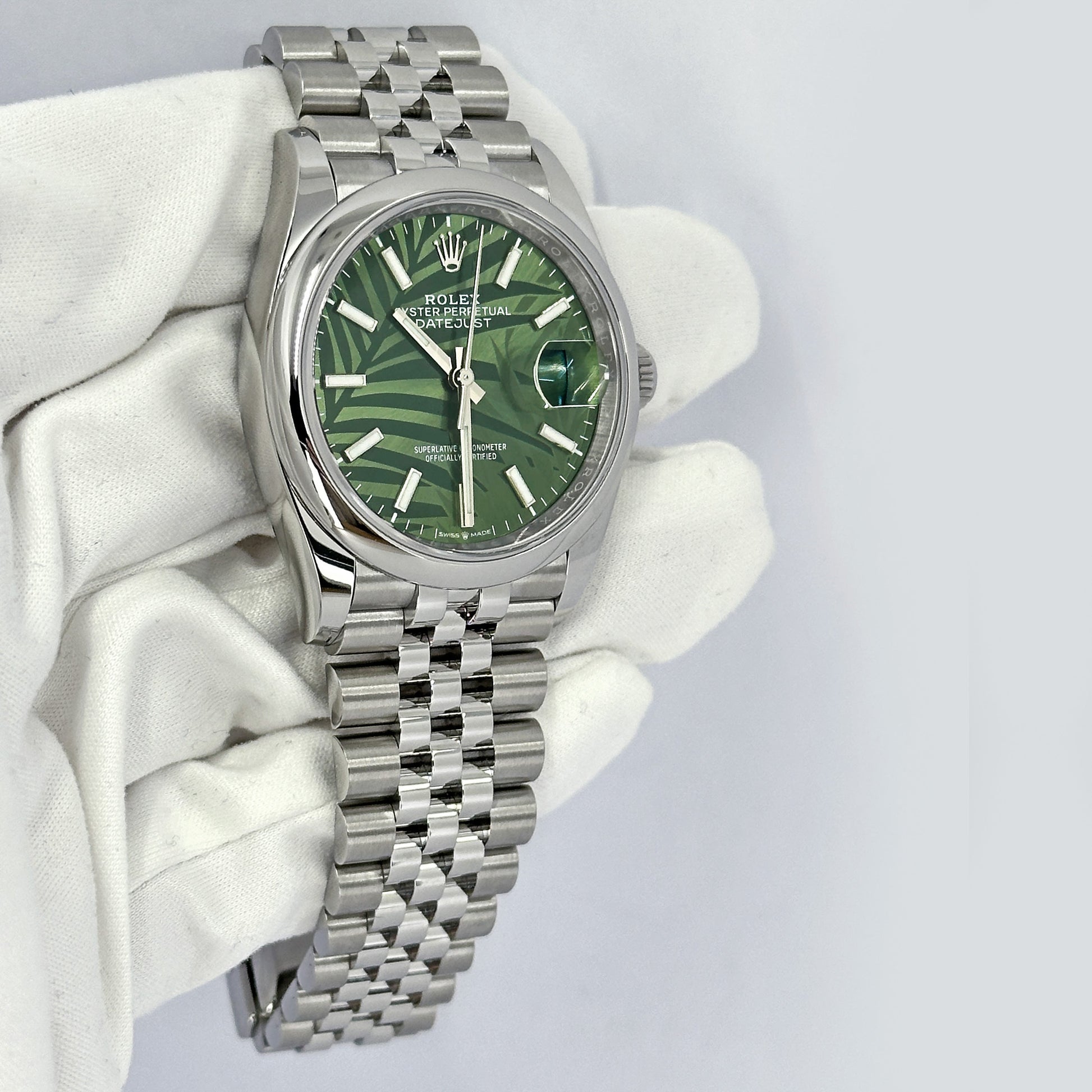 Datejust 36 Oystersteel Ref# 126200-0019