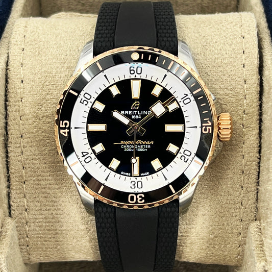 Superocean Automatic 42, Stainless Steel and 18K Red Gold, 42Mm, Ref# U17375211B1S1