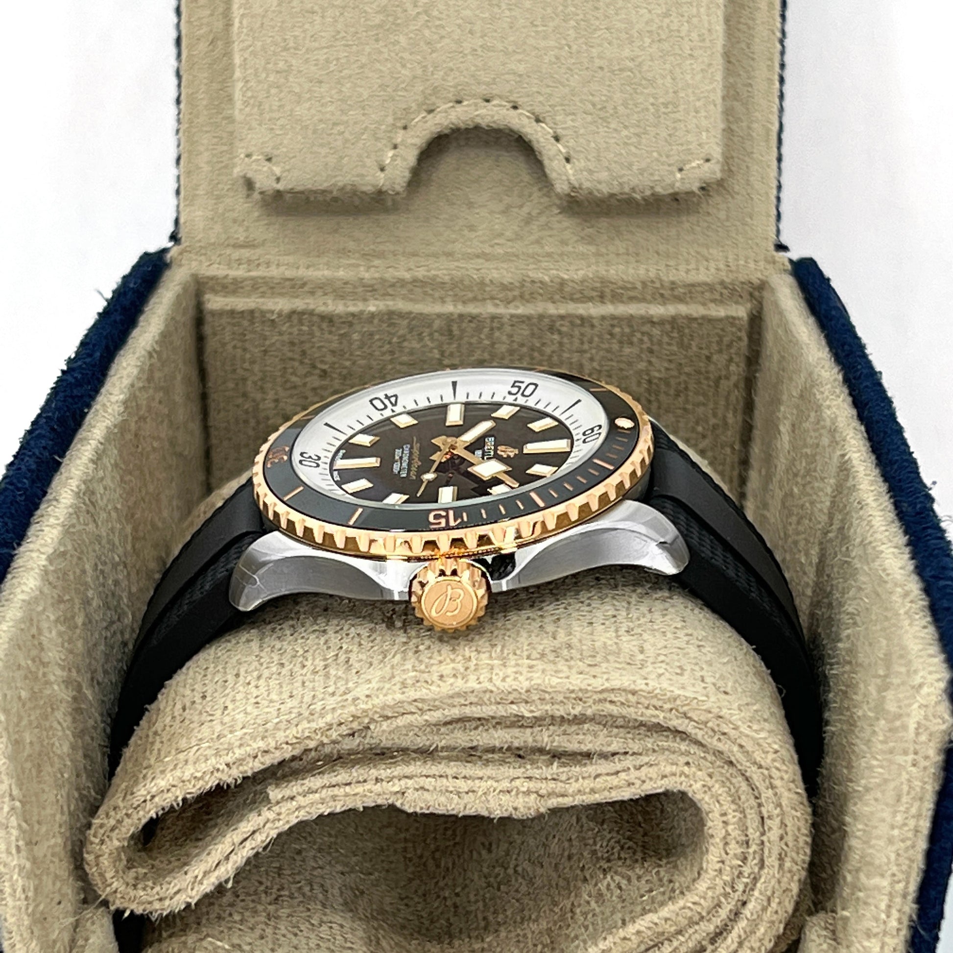 Superocean Automatic 42, Stainless Steel and 18K Red Gold, 42Mm, Ref# U17375211B1S1