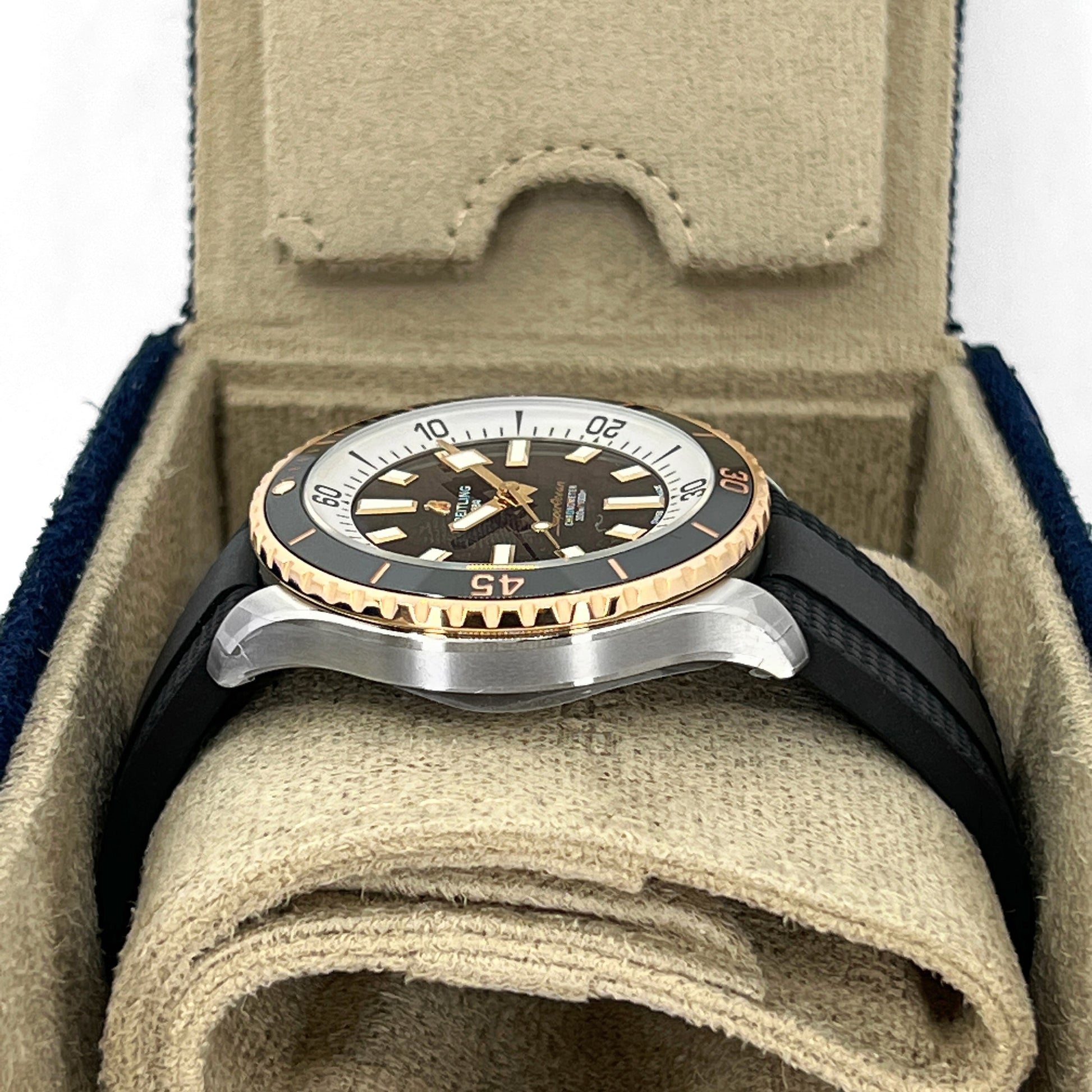 Superocean Automatic 42, Stainless Steel and 18K Red Gold, 42Mm, Ref# U17375211B1S1