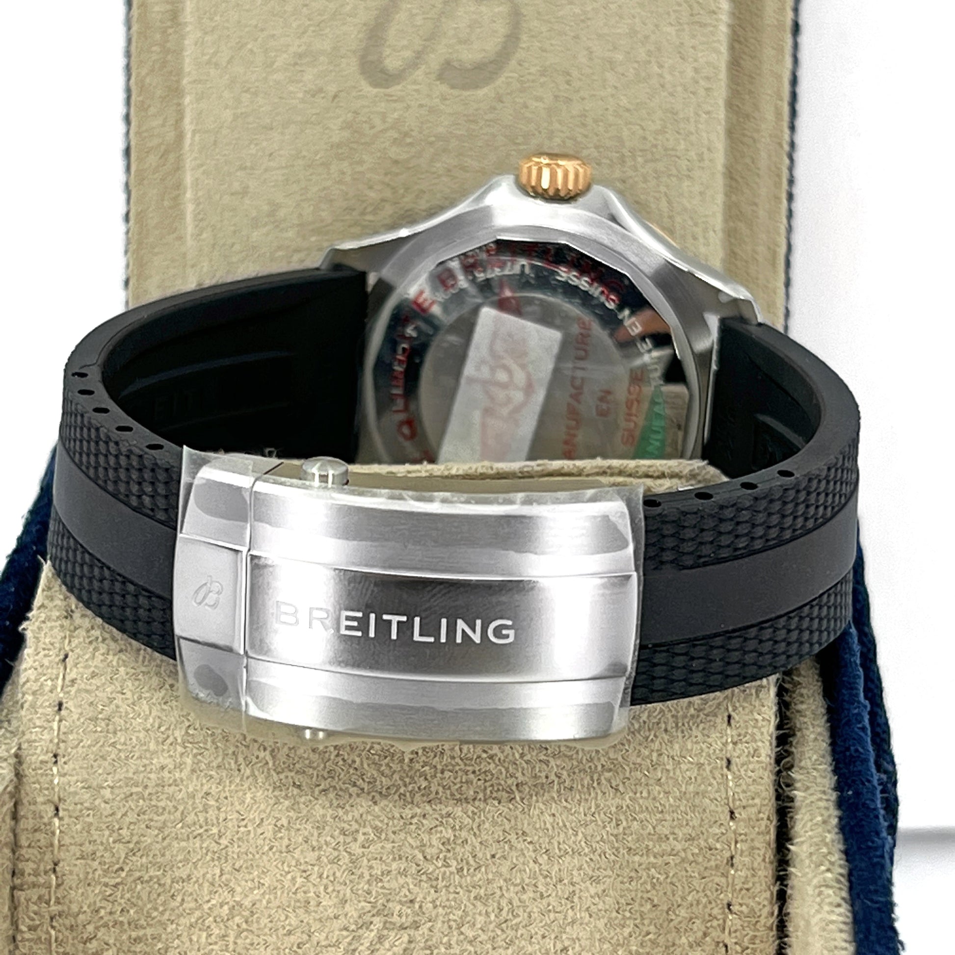 Superocean Automatic 42, Stainless Steel and 18K Red Gold, 42Mm, Ref# U17375211B1S1