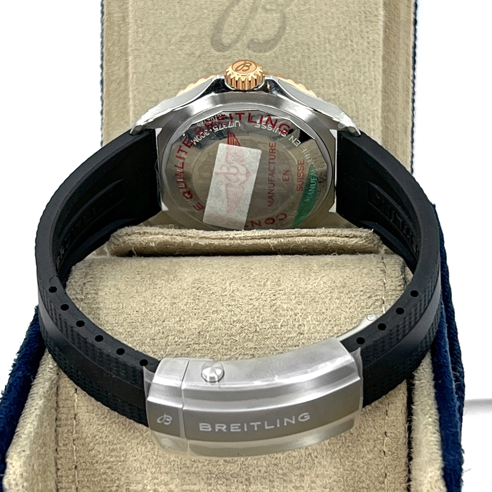 Superocean Automatic 42, Stainless Steel and 18K Red Gold, 42Mm, Ref# U17375211B1S1