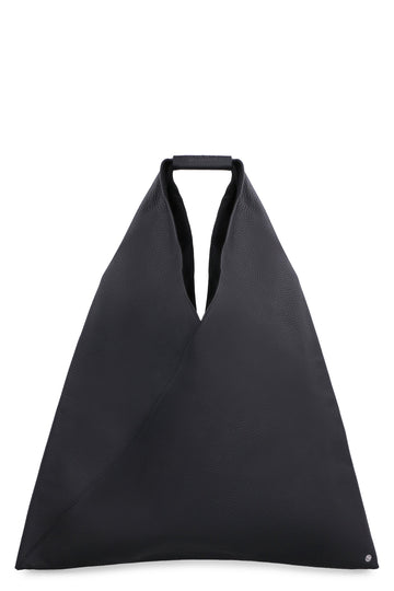 JAPANESE PEBBLED LEATHER TOTE